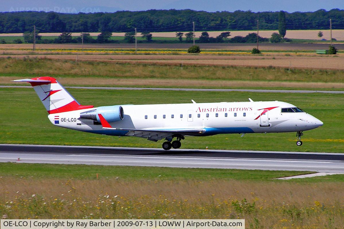 OE-LCO, 2000 Canadair CRJ-200LR (CL-600-2B19) C/N 7371, Canadair CRJ-200LR [7371] (Austrian Arrows) Vienna-Schwechat~OE 13/07/2009
