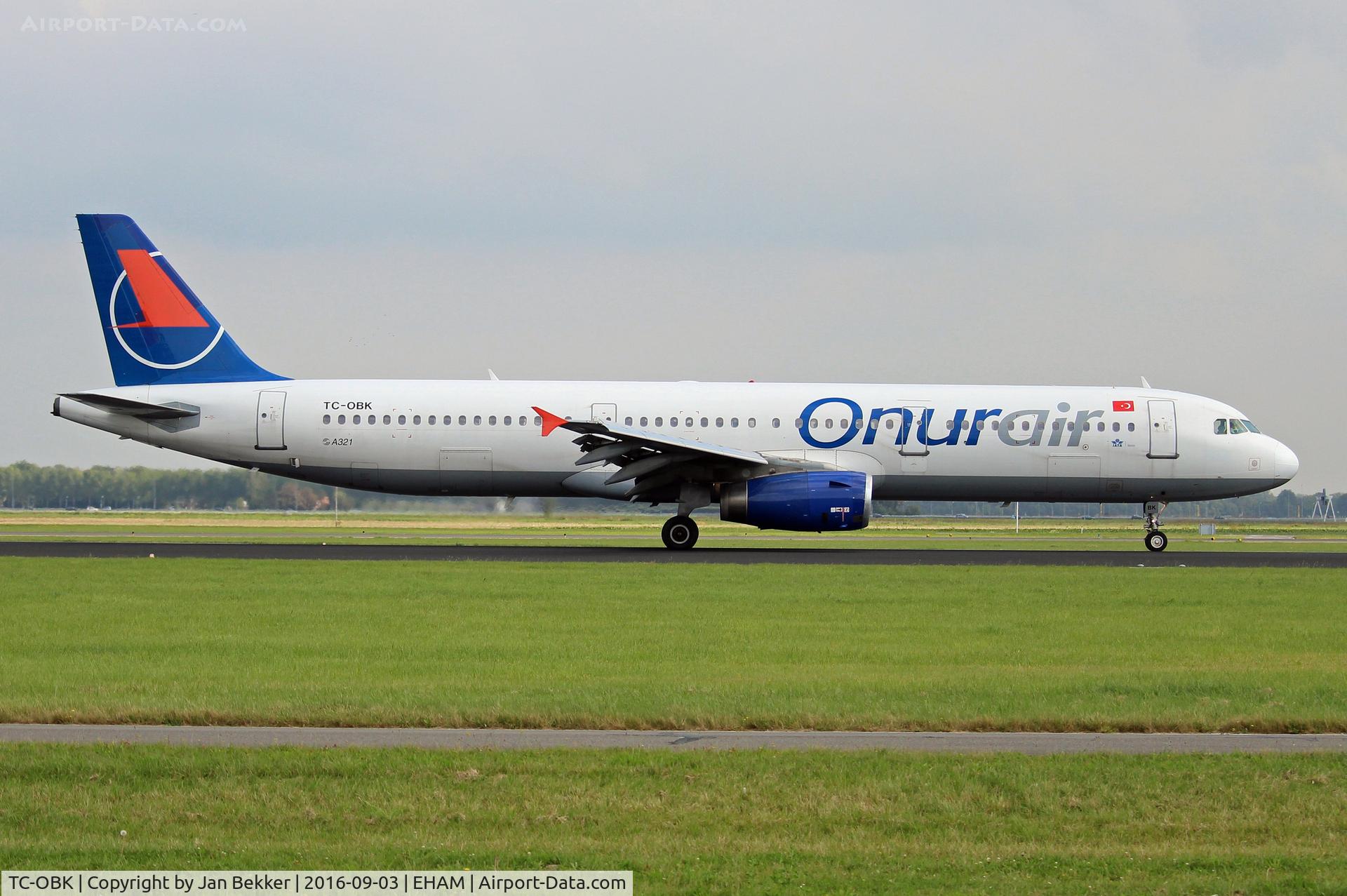 TC-OBK, 1998 Airbus A321-231 C/N 792, Schiphol Amsterdam Polderbaan