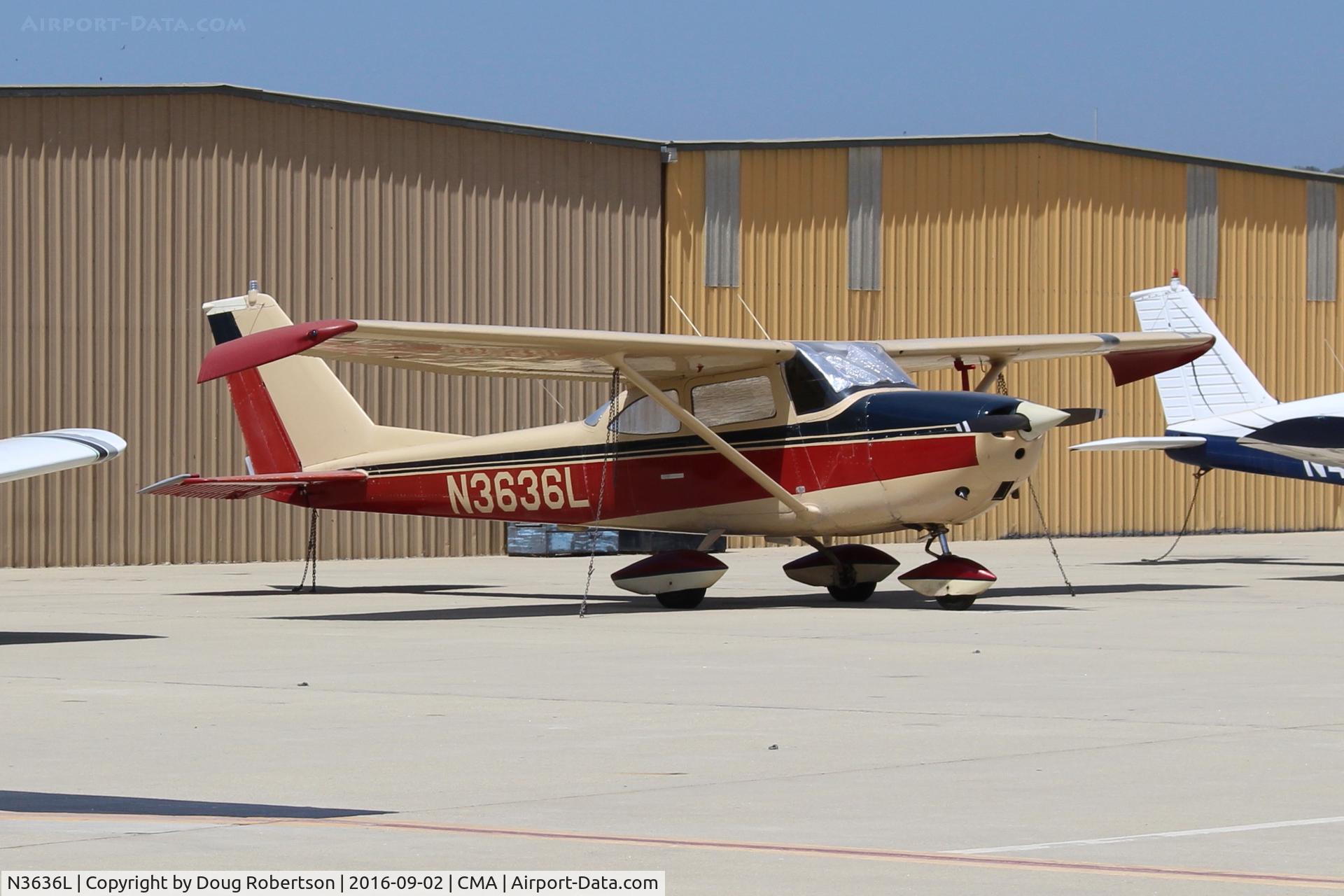 N3636L, 1965 Cessna 172G C/N 17253805, 1965 Cessna 172G SKYHAWK, Continental O-300 145 Hp 6 cylinder. Aircraft may be IN-OP per FAA Registry. I flew a new (16 hour) SKYHAWK first in 1966.