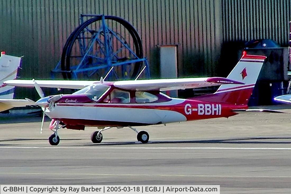 G-BBHI, 1972 Cessna 177RG Cardinal C/N 177RG0225, Cessna 177RG Cardinal RG [177RG-0225] Staverton~G 18/03/2005