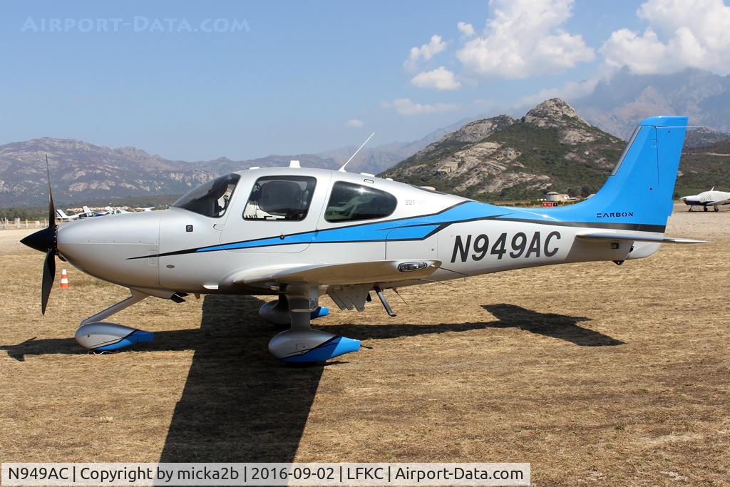 N949AC, 2014 Cirrus SR22T C/N 0833, Parked