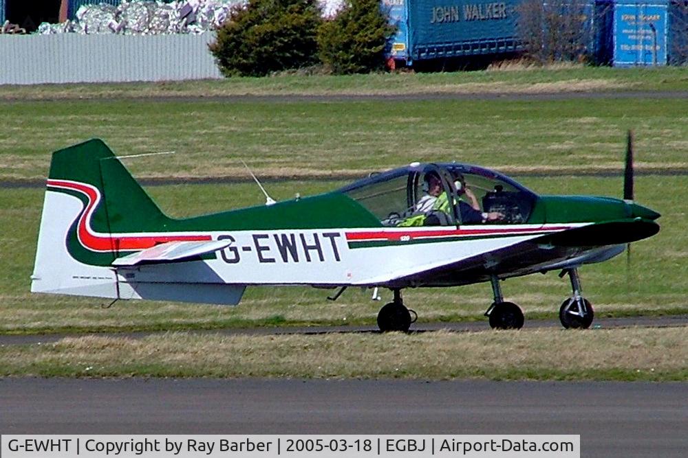 G-EWHT, 2004 Robin R-2112 Alpha C/N 371, Robin R.2112 Alpha [371] Staverton~G 18/03/2005