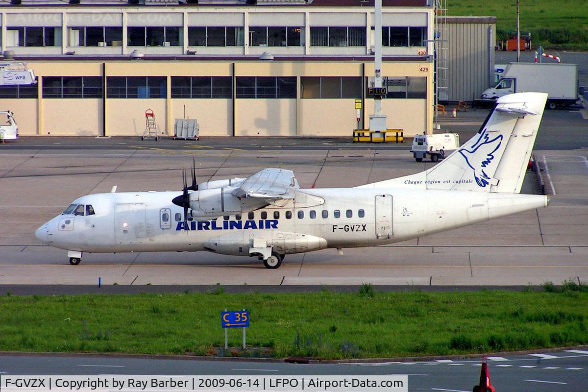 F-GVZX, 1986 ATR 42-300 C/N 011, Aerospatiale ATR-42-320 [011] (Airlinair) Paris-Orly~F 14/06/2009