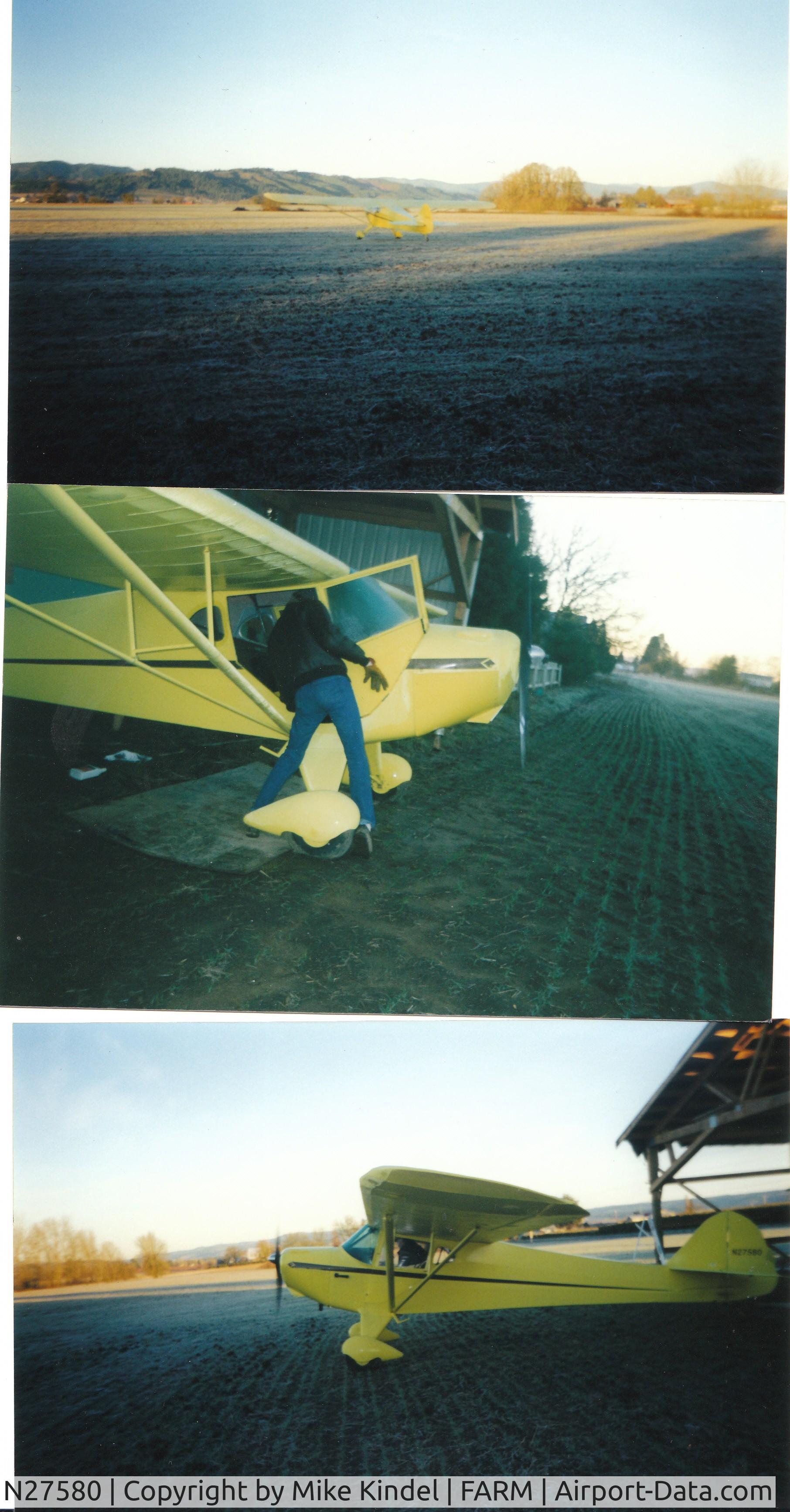 N27580, 1940 Taylorcraft BL-65 (L-2F) C/N 2221, My first airplane also.