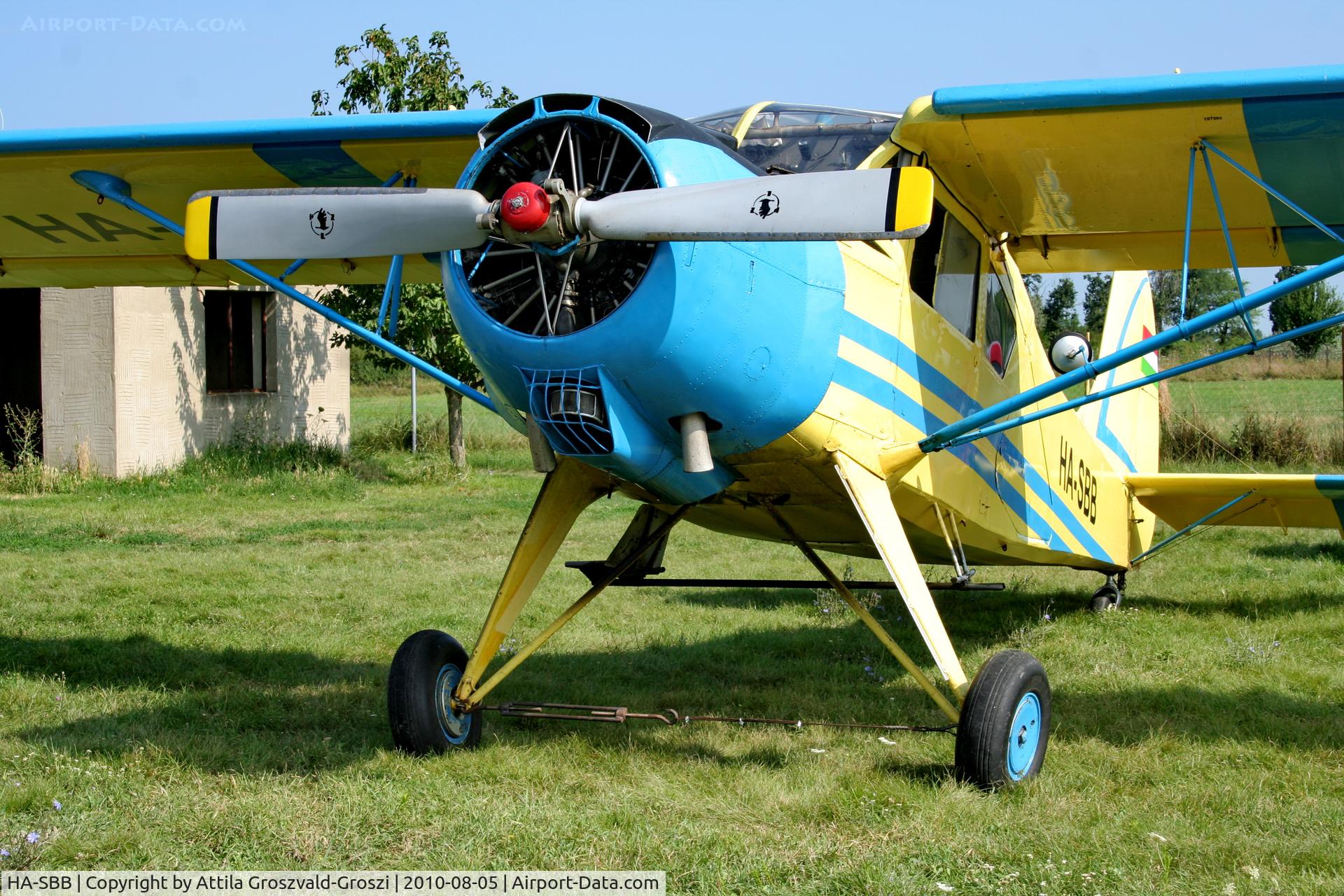 HA-SBB, 1967 PZL-Okecie PZL-101A Gawron C/N 107200, Kenderes Airfield, Hungary