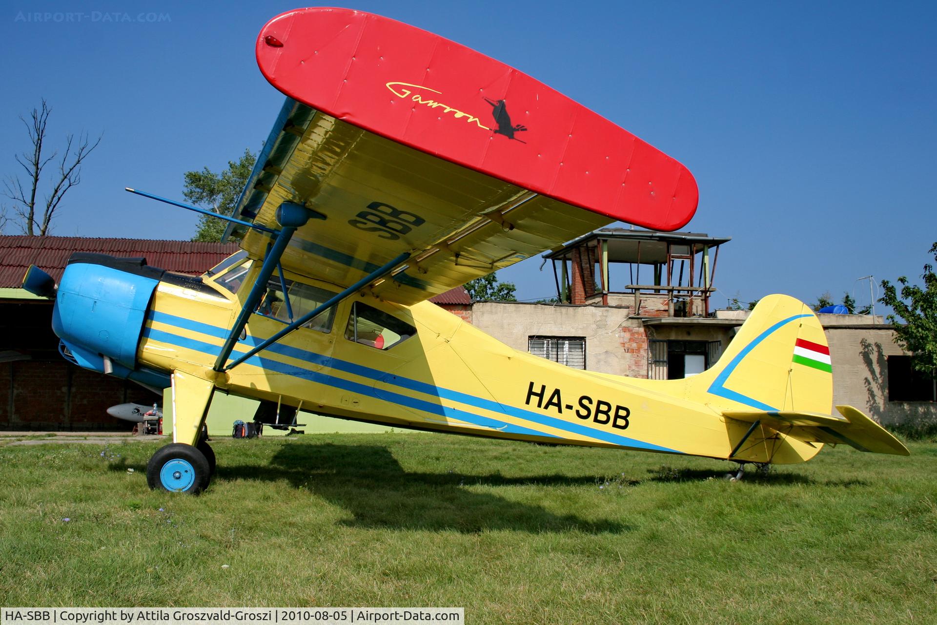 HA-SBB, 1967 PZL-Okecie PZL-101A Gawron C/N 107200, Kenderes Airfield, Hungary