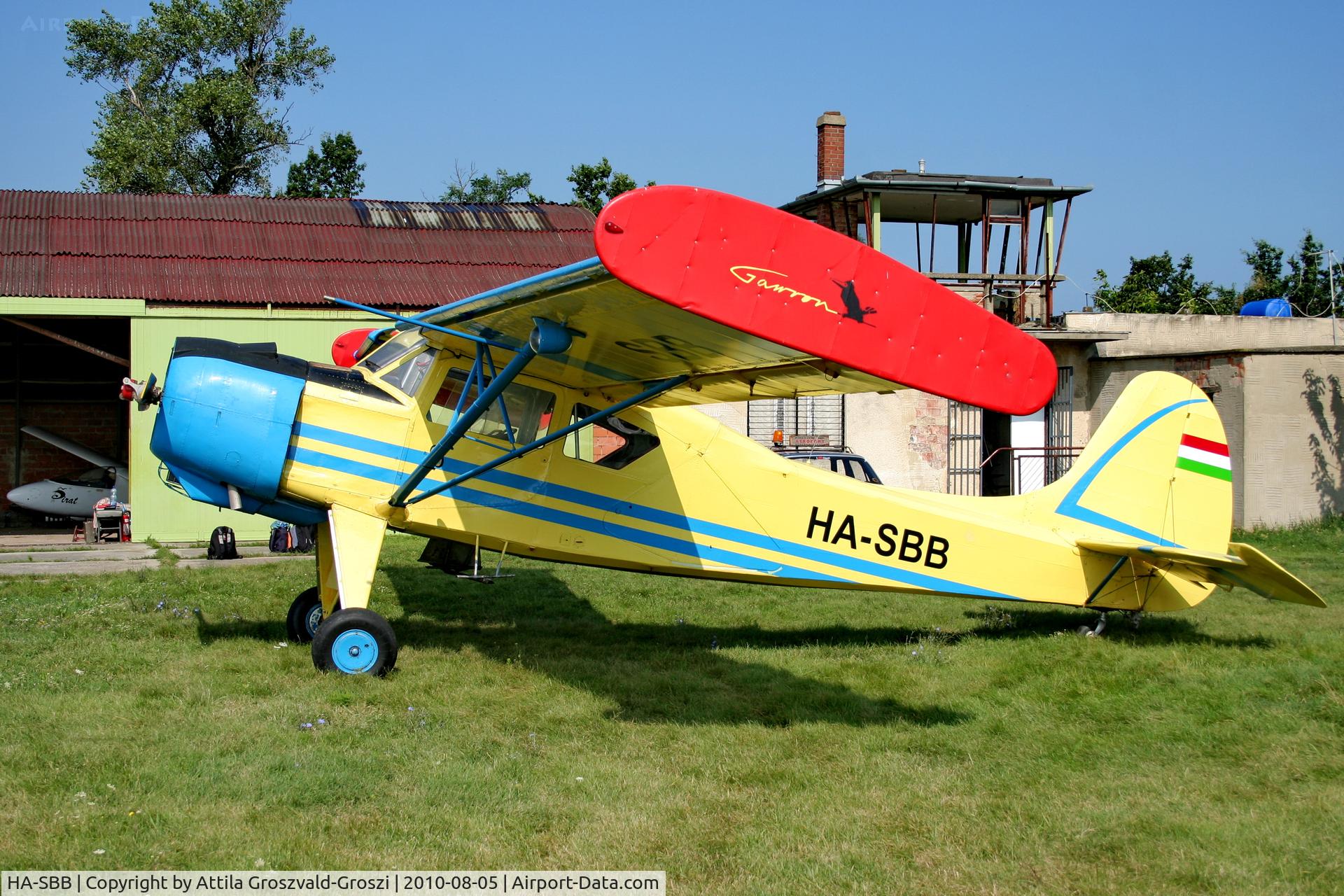 HA-SBB, 1967 PZL-Okecie PZL-101A Gawron C/N 107200, Kenderes Airfield, Hungary