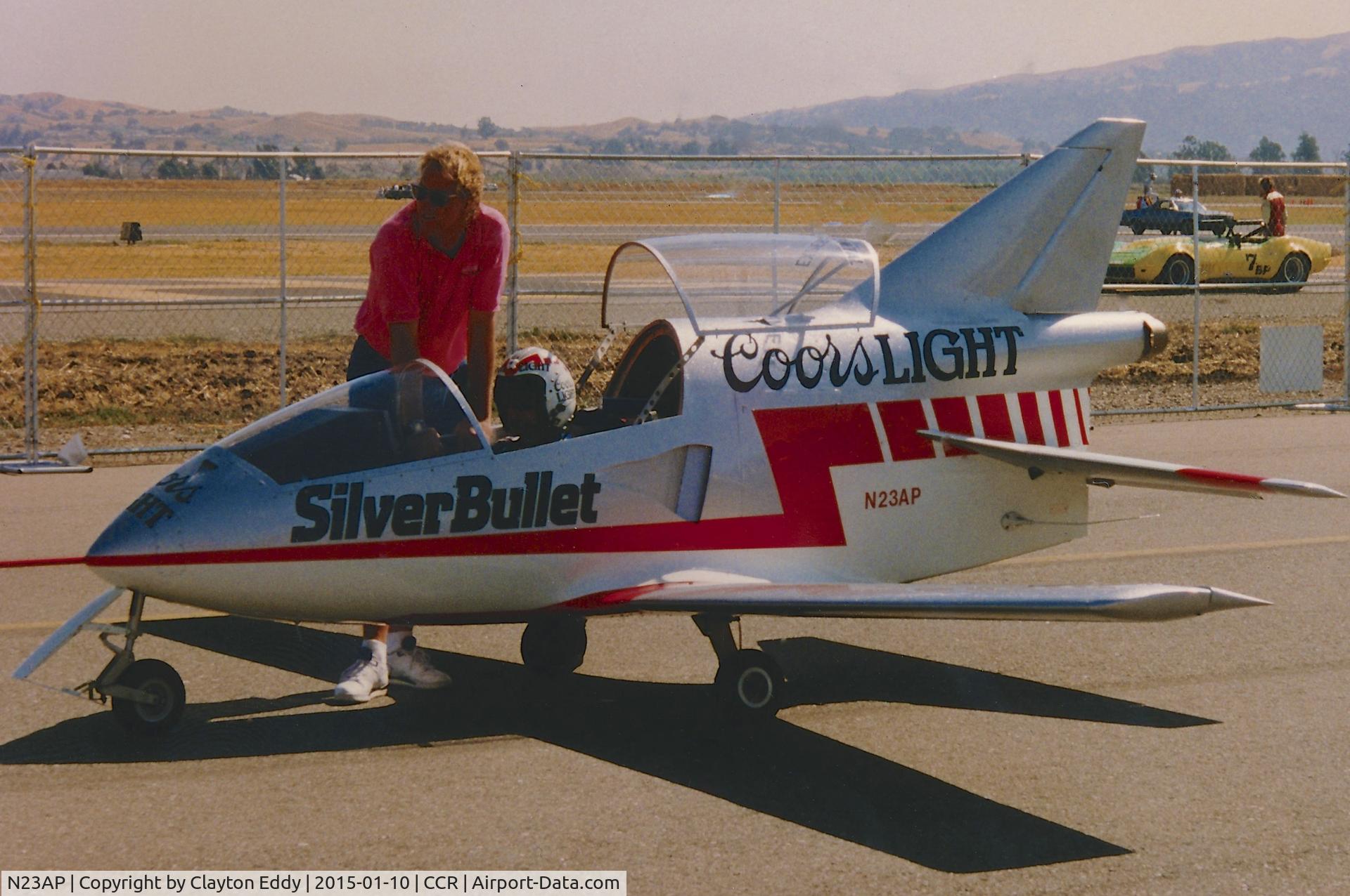N23AP, 1989 Aerial Productions Intl Inc ACROJET SPECIAL C/N 003, N23AP at Concord Airport in California.