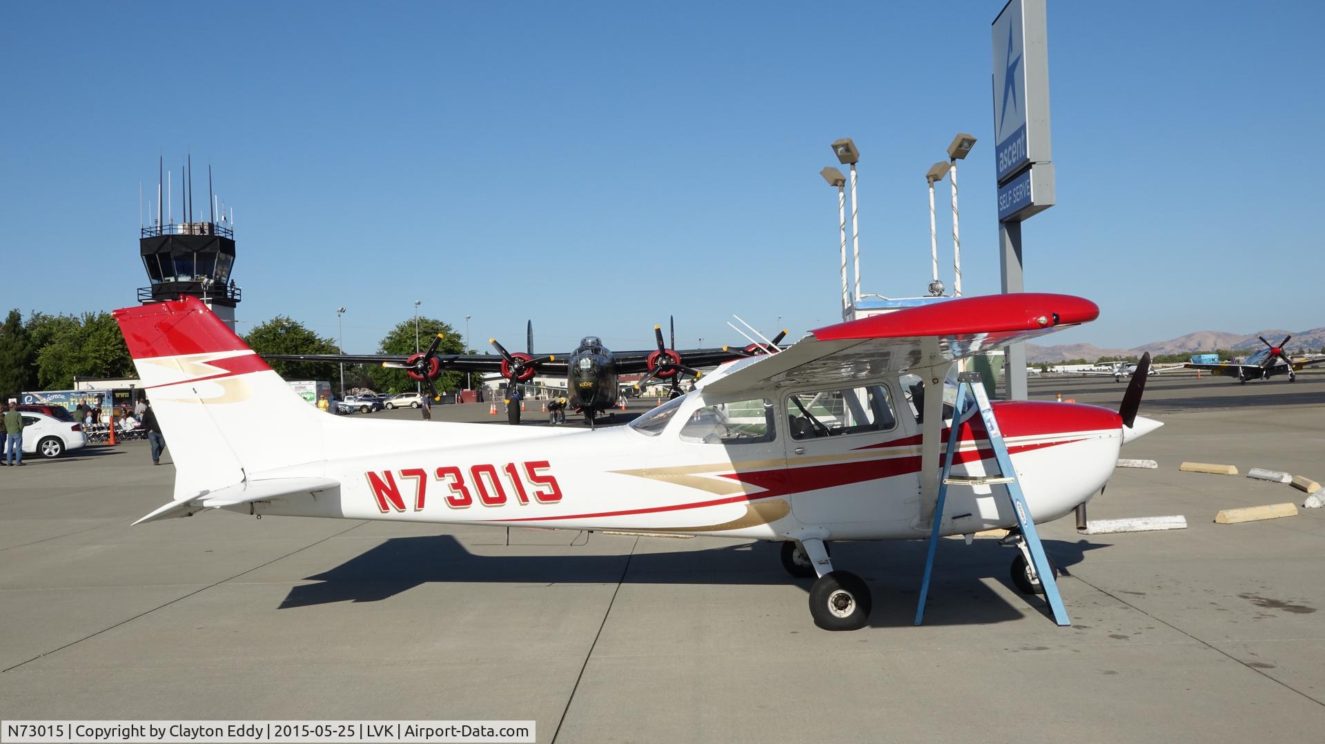 N73015, 1976 Cessna 172M C/N 17267238, N73015 at Livermore Airport in California.