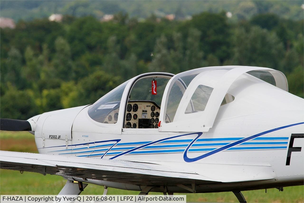 F-HAZA, 2009 Tecnam P-2002JF Sierra C/N 090, Tecnam P2002 JF Sierra, Close view of cockpit, Saint-Cyr-l'École Airfield (LFPZ-XZB)