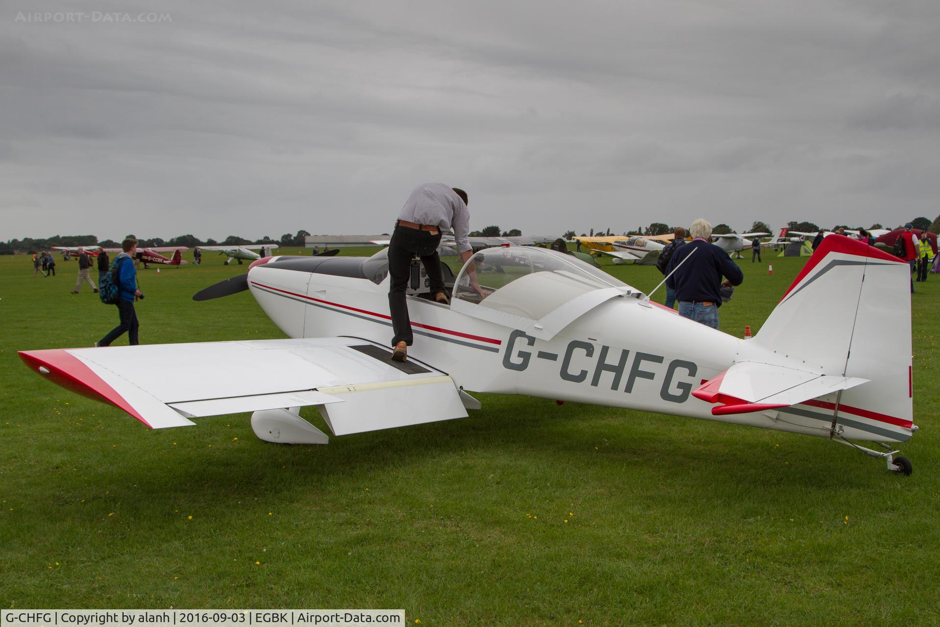 G-CHFG, 2013 Vans RV-6 C/N PFA 181A-13108, At the 2016 LAA Rally