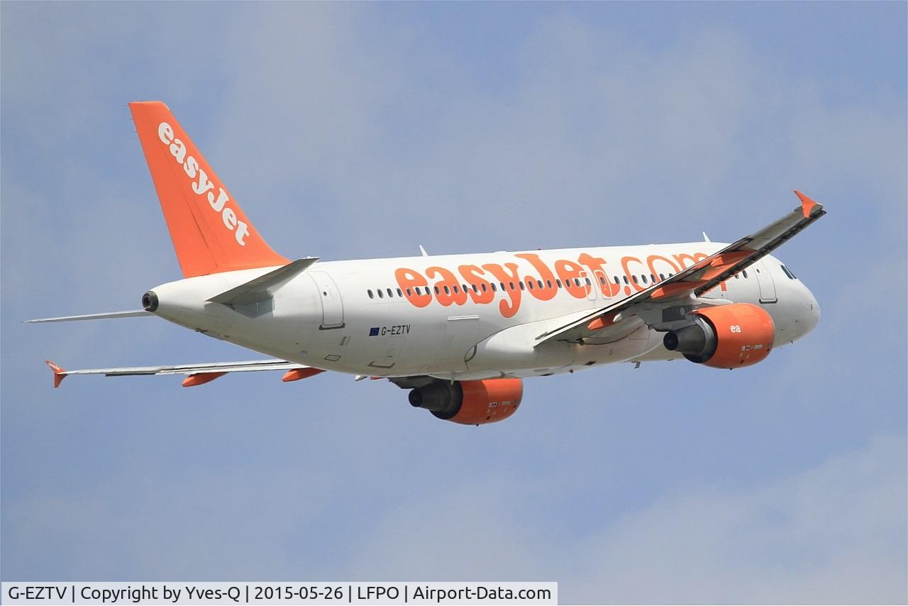G-EZTV, 2010 Airbus A320-214 C/N 4234, Airbus A320-214, Take off Rwy 08, Paris-Orly Airport (LFPO-ORY)