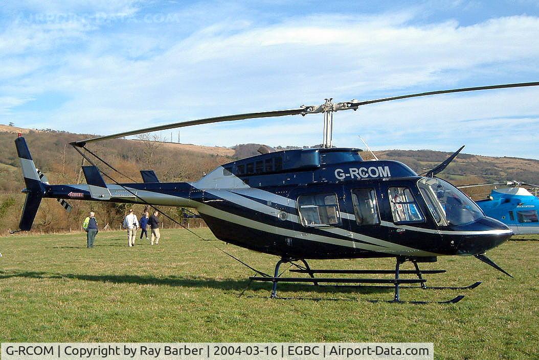 G-RCOM, 1992 Bell 206L-3 LongRanger III C/N 51599, Bell 206L-3 LongRanger III [51599] Cheltenham Racecourse~G 16/03/2004