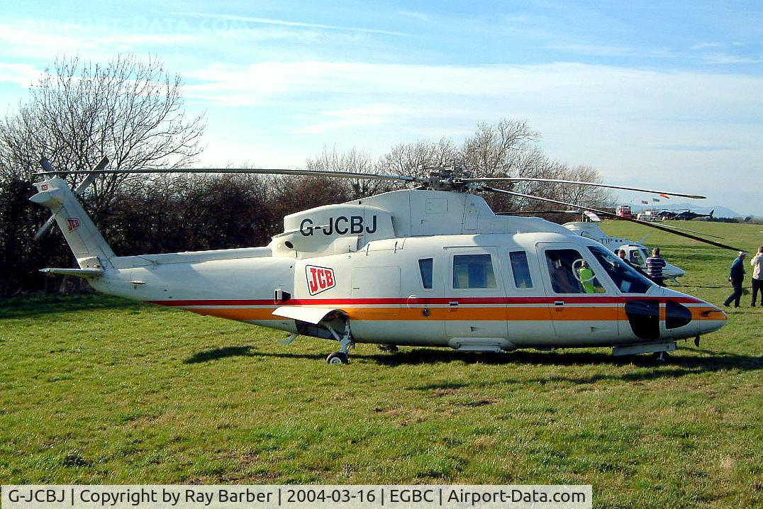G-JCBJ, 1999 Sikorsky S-76C C/N 760502, Sikorsky S-76C+ [760502] (J C Bamford Excavators Ltd) Cheltenham Racecourse~G 16/03/2004