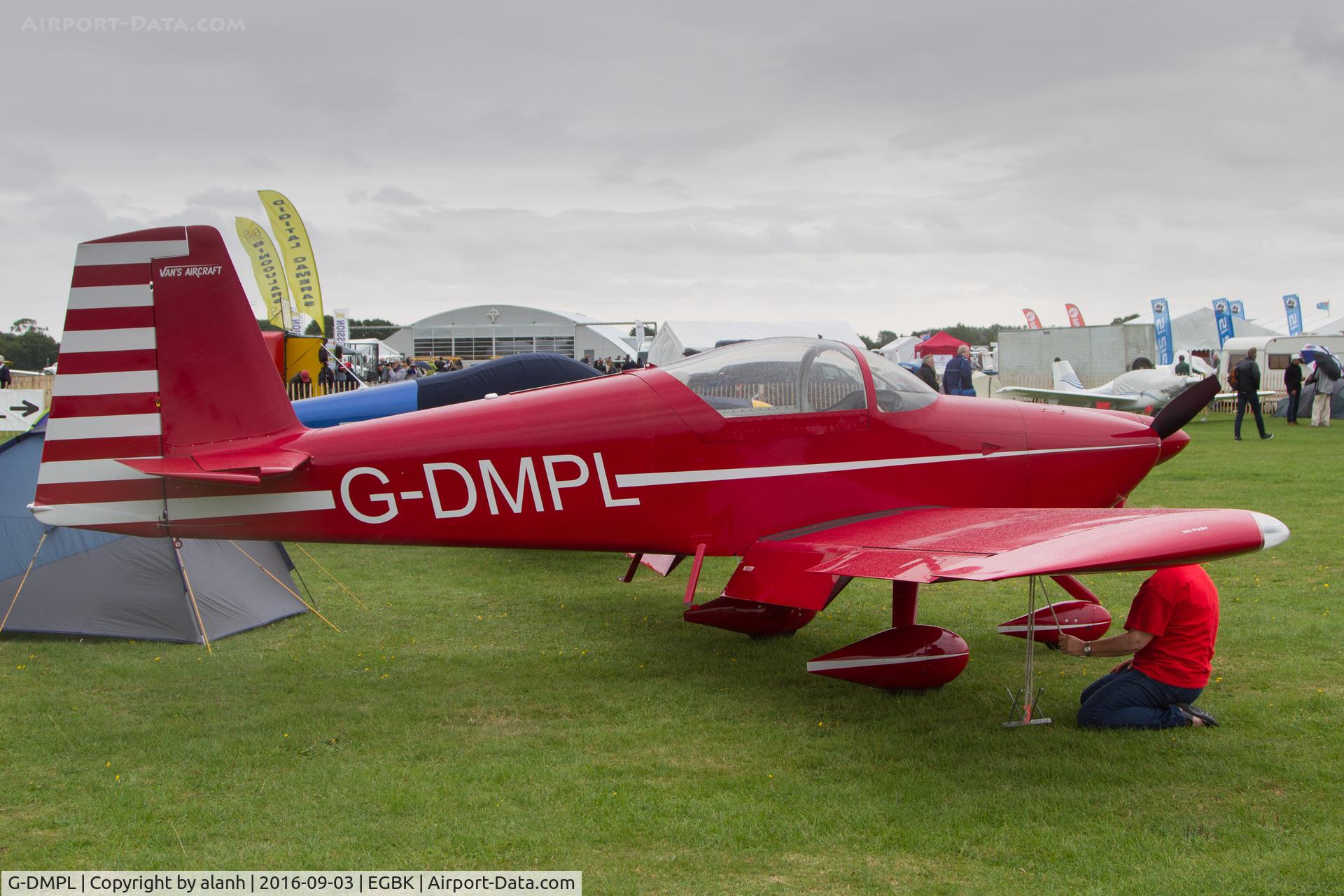 G-DMPL, 2014 Vans RV-7A C/N LAA 323-14995, At the 2016 LAA Rally