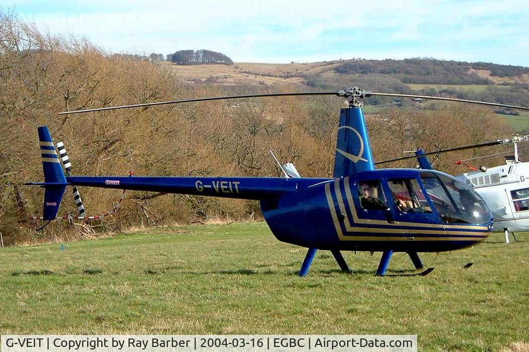 G-VEIT, 2003 Robinson R44  Raven II C/N 10091, Robinson R-44 Raven II [10091] Cheltenham Racecourse~G 16/03/2004