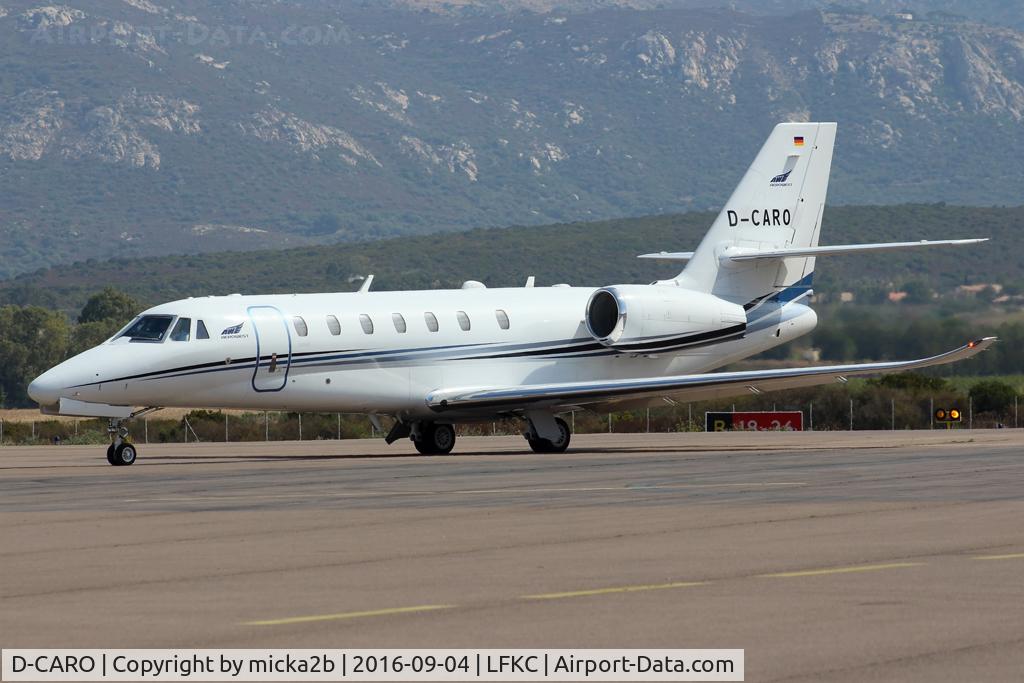 D-CARO, 2013 Cessna 680 Citation Sovereign C/N 680-0514, Taxiing