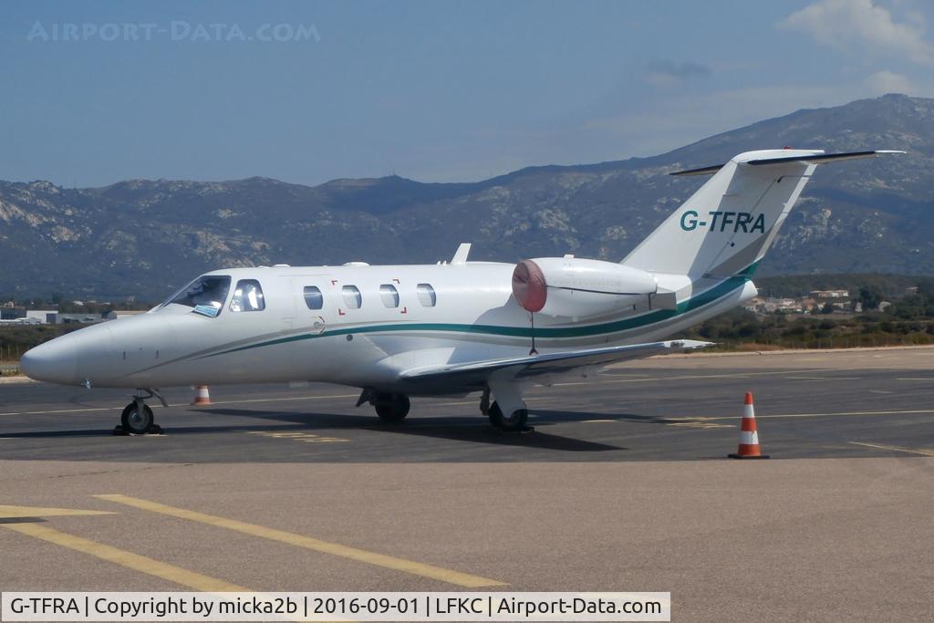 G-TFRA, 2006 Cessna 525 Citation Jet CJ1+ C/N 525-0628, Parked