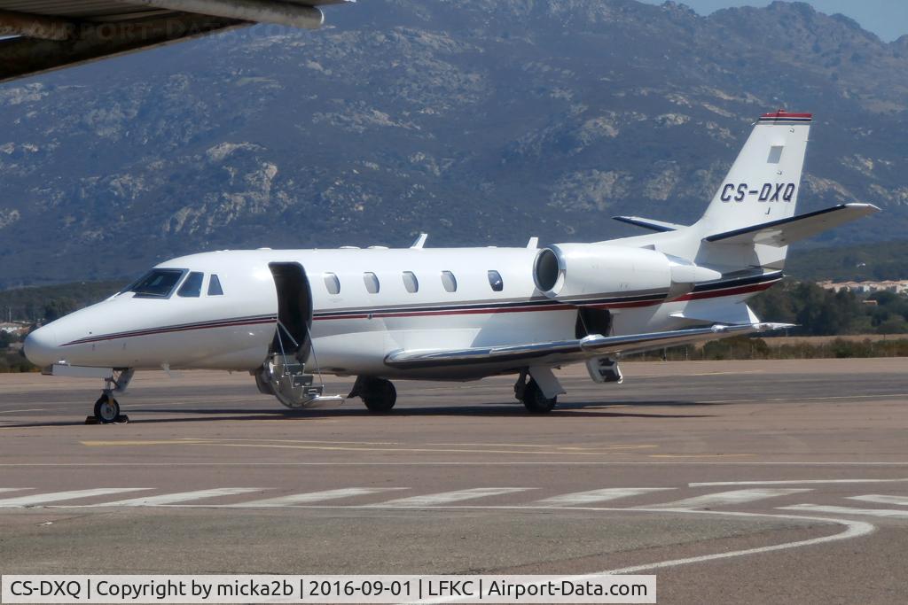 CS-DXQ, 2007 Cessna 560XL Citation XLS C/N 560-5704, Parked