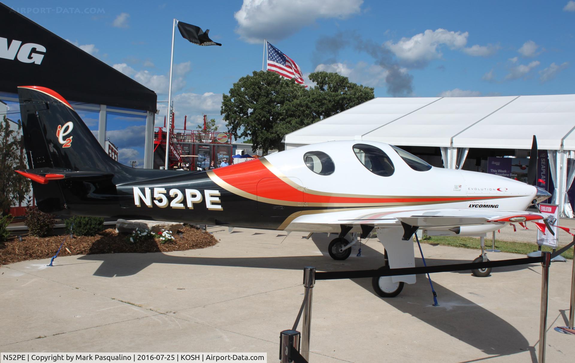 N52PE, 2014 Lancair Evolution C/N EVO-0052, Lancair Evolution