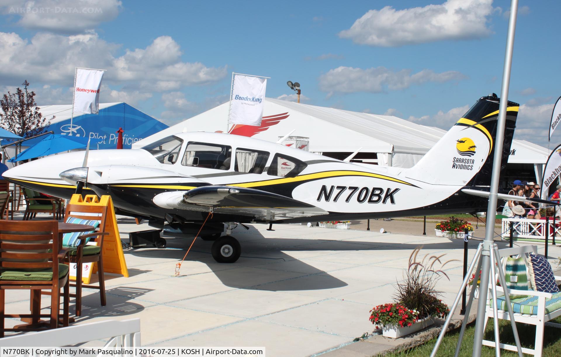 N770BK, 1969 Piper PA-23-250 Aztec C/N 29-4296, Piper PA-23-250