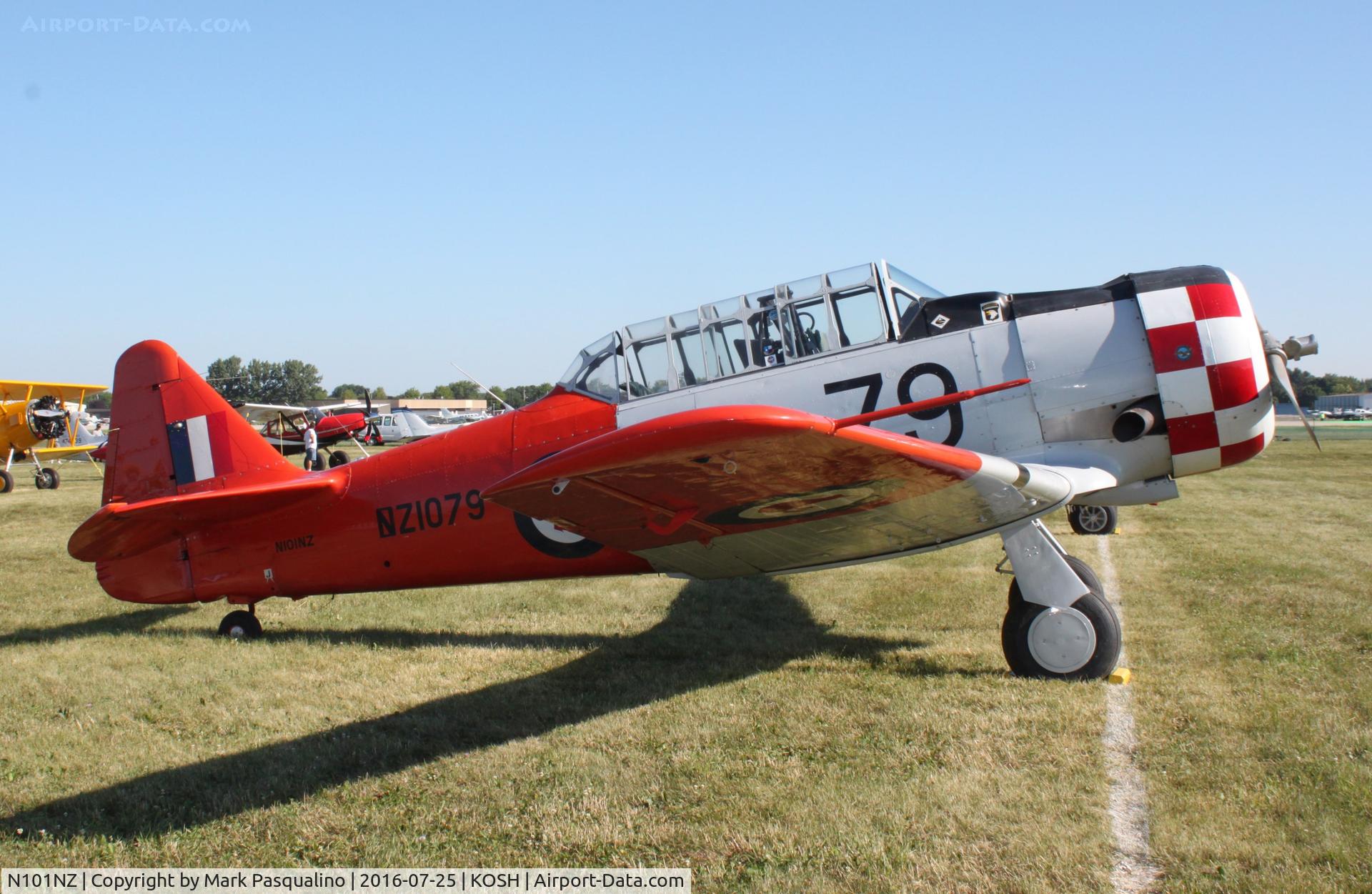 N101NZ, 1944 North American AT-6D Texan C/N 88-15611, North American AT-6D