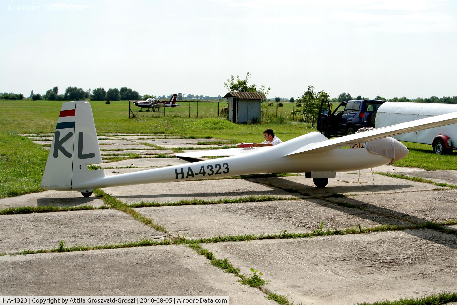 HA-4323, 1973 Schempp-Hirth Cirrus C/N 144, Kenderes Airfield, Hungary