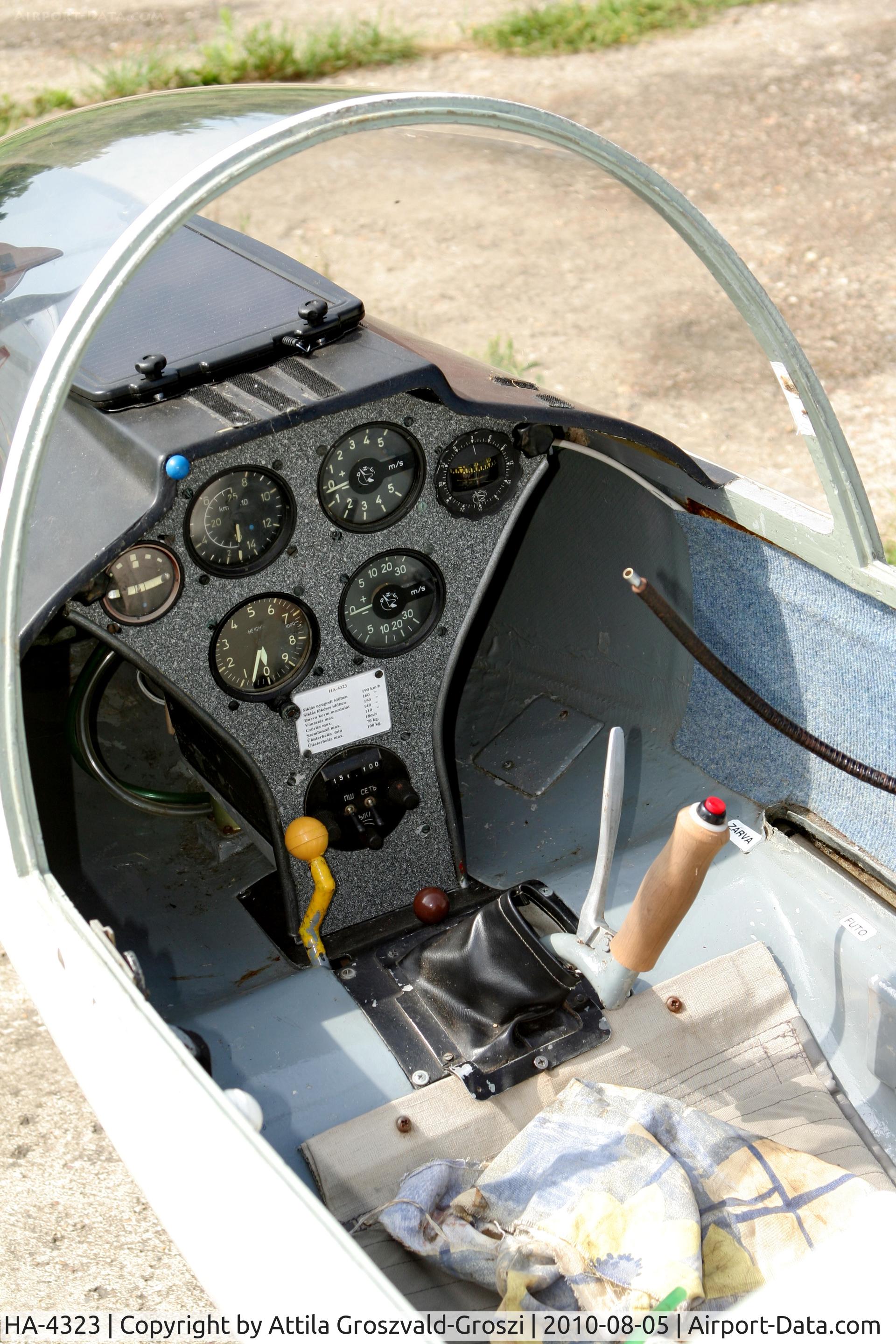 HA-4323, 1973 Schempp-Hirth Cirrus C/N 144, Kenderes Airfield, Hungary