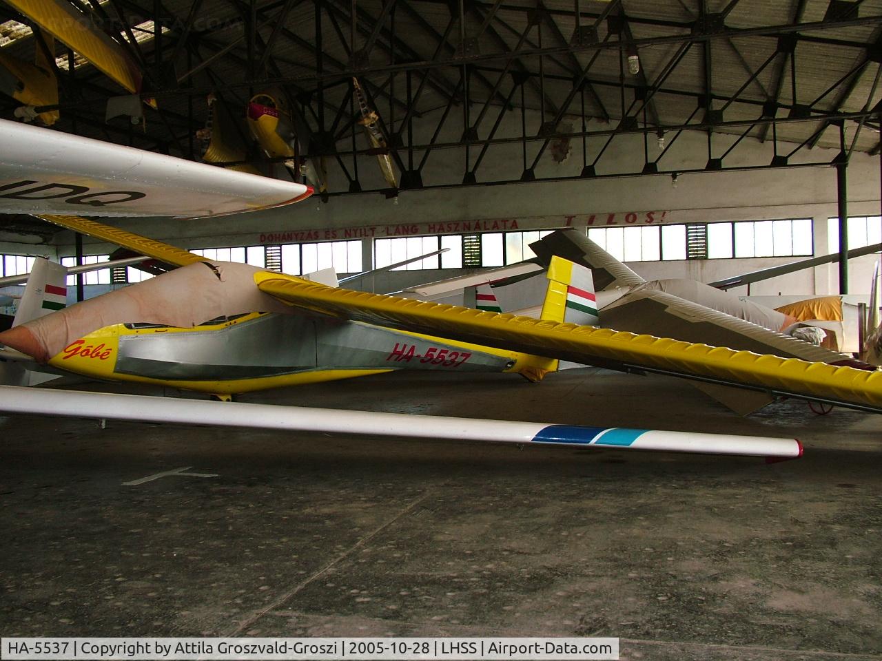 HA-5537, 1988 Rubik R-26SU Góbé 82 C/N AA800053, Szolnok-Szanda Airfield, Hungary