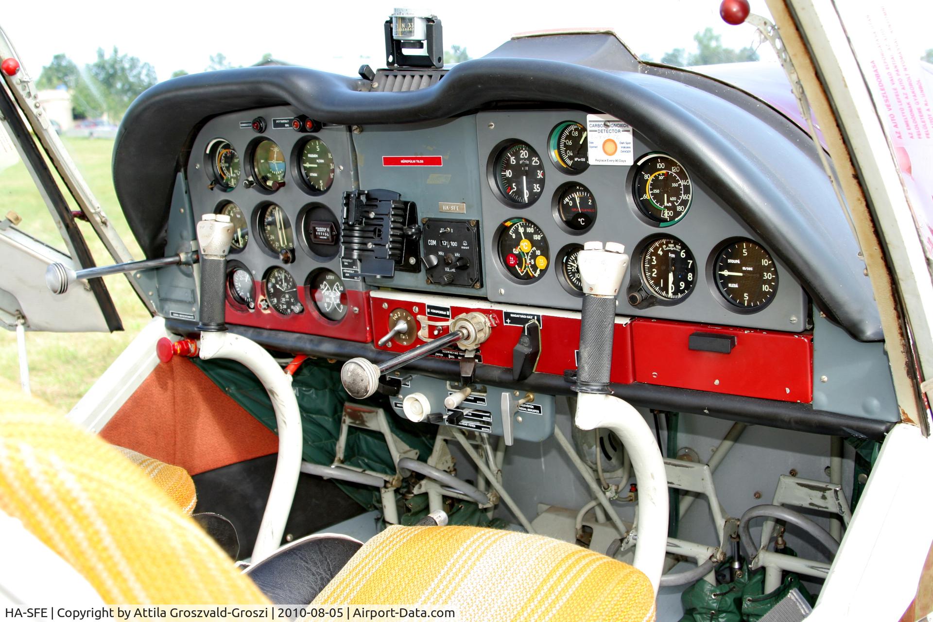 HA-SFE, 1979 Zlin Z-42M C/N 017906, Kenderes Airfield, Hungary