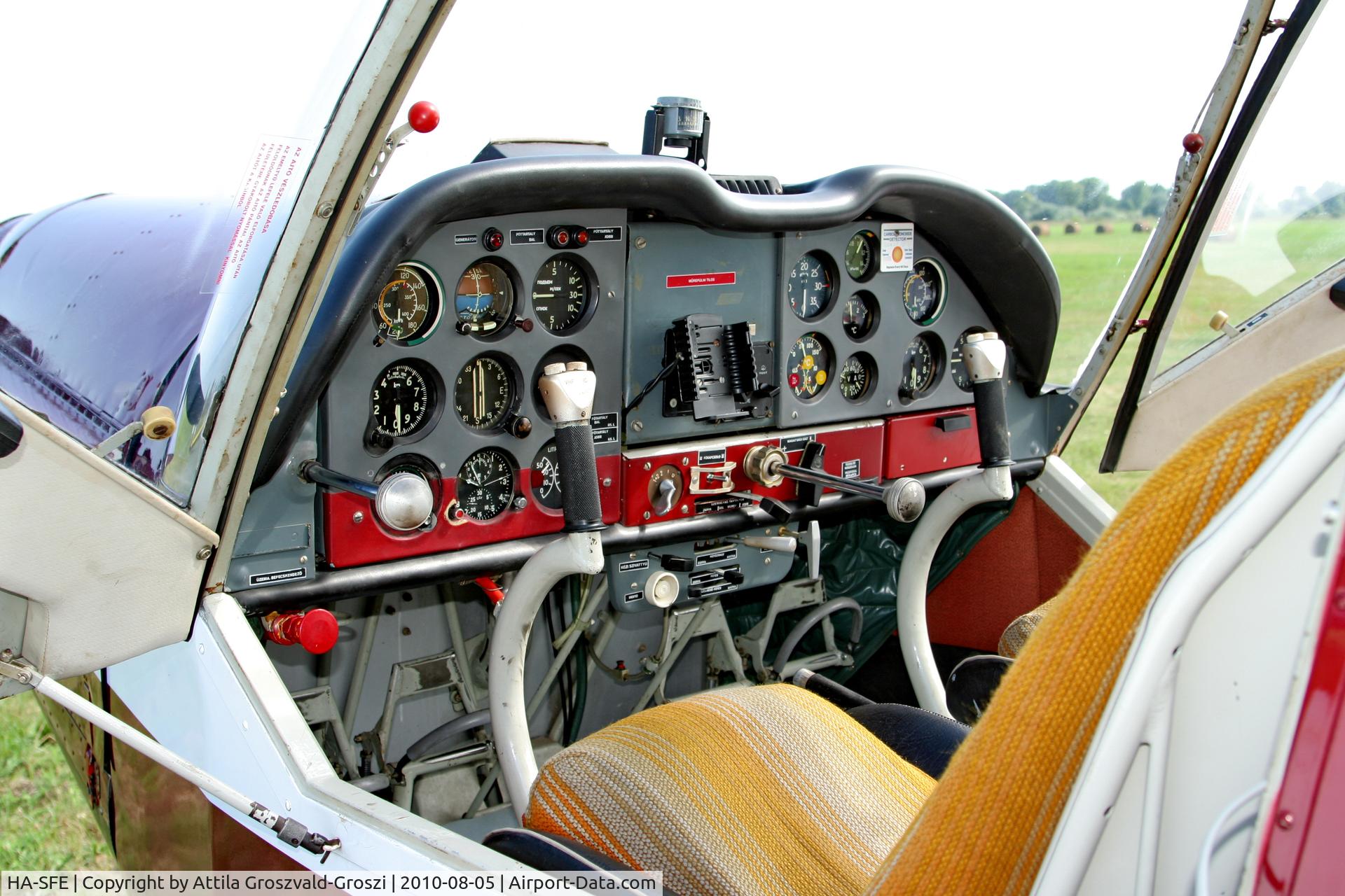 HA-SFE, 1979 Zlin Z-42M C/N 017906, Kenderes Airfield, Hungary