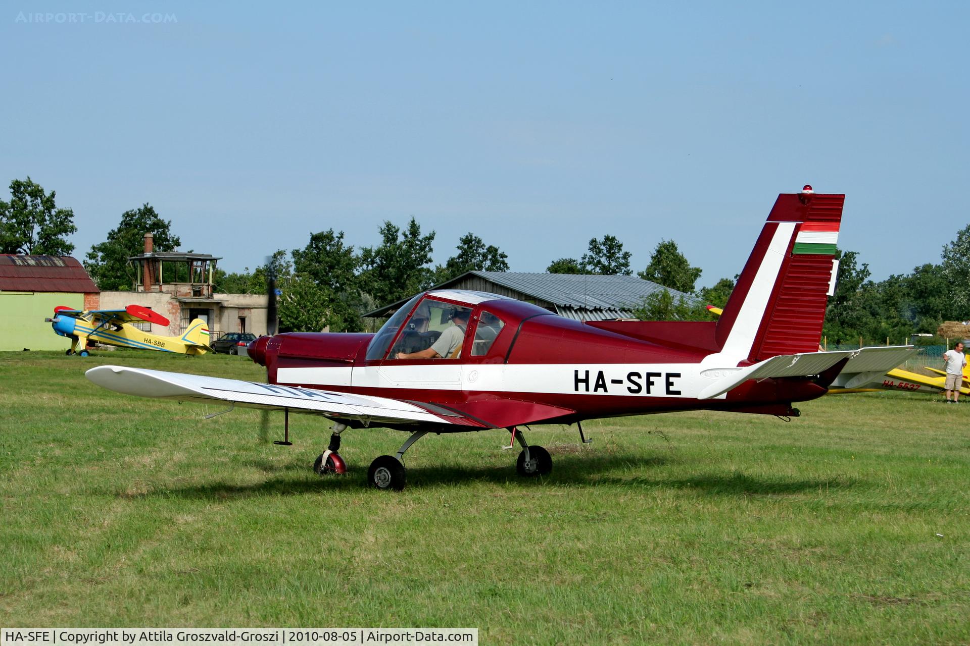 HA-SFE, 1979 Zlin Z-42M C/N 017906, Kenderes Airfield, Hungary