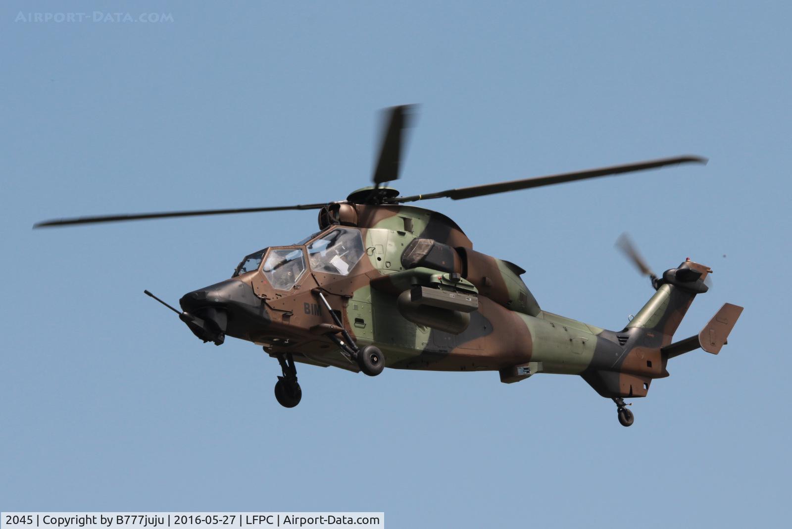 2045, 2013 Eurocopter EC-665 Tigre HAP C/N 2045, at Creil