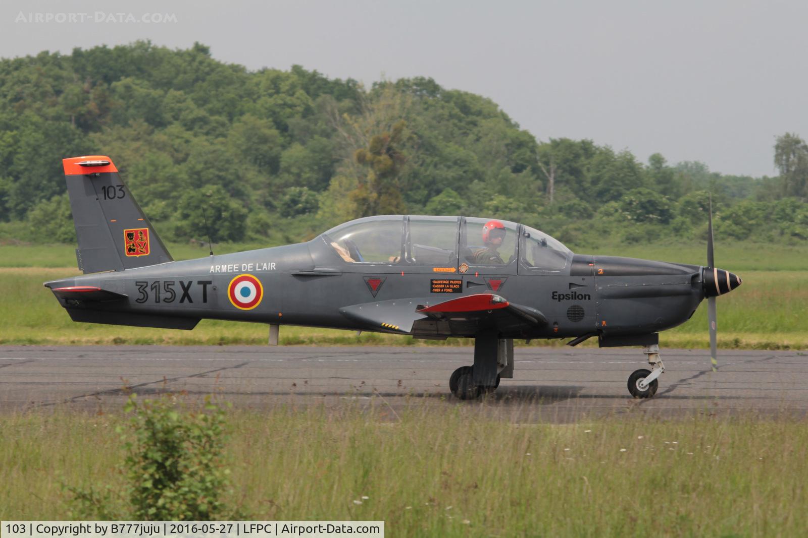 103, Socata TB-30 Epsilon C/N 103, at Creil