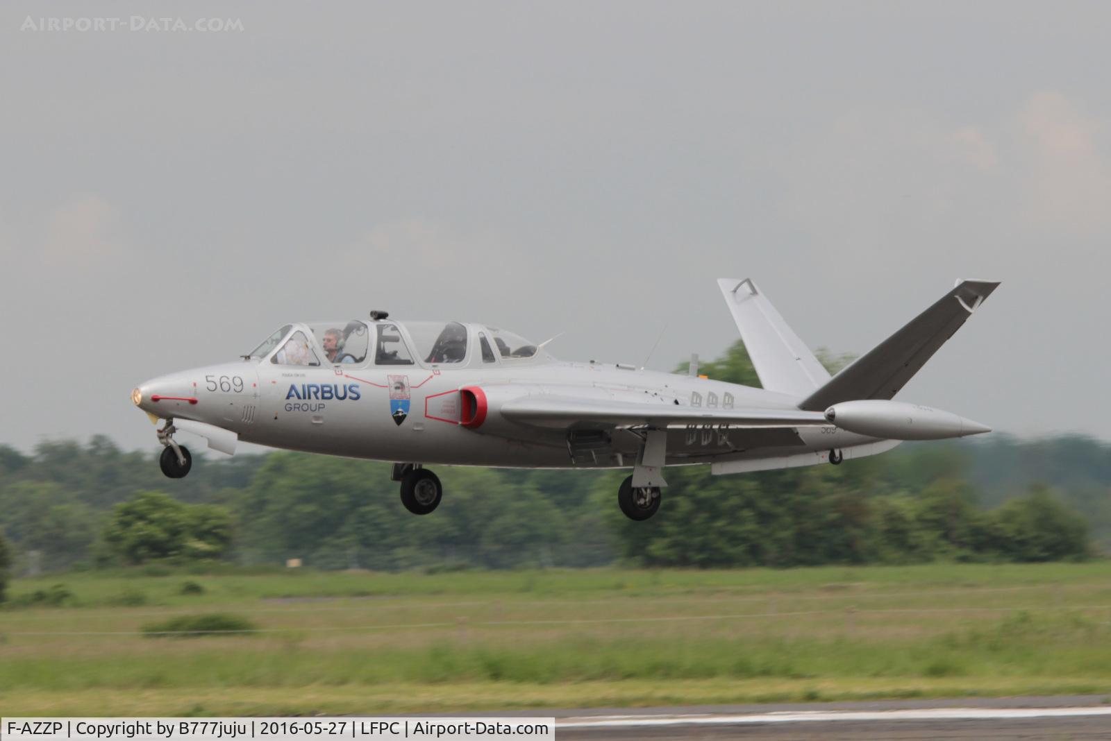 F-AZZP, 1966 Fouga CM-170R Magister C/N 569, at Creil