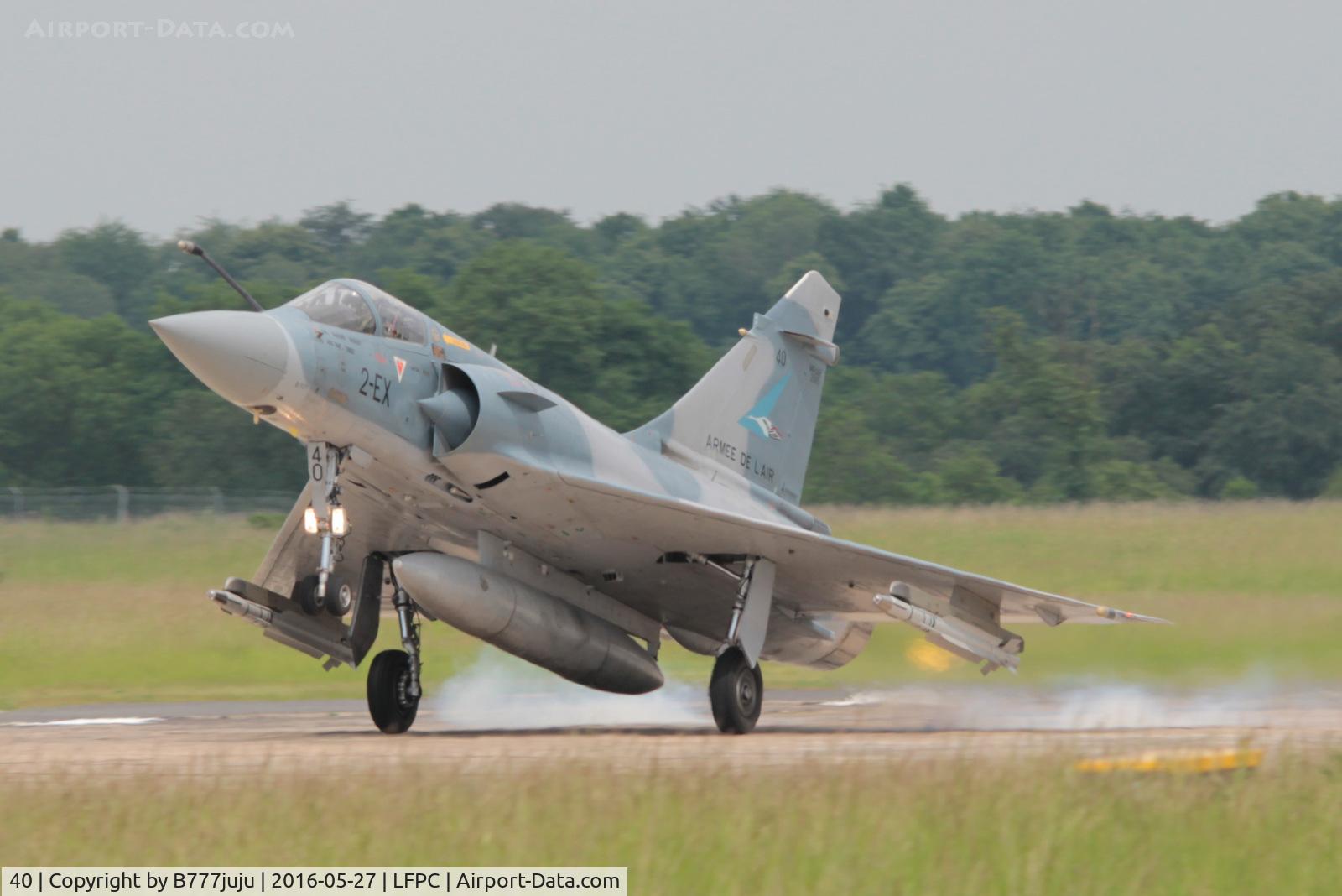 40, Dassault Mirage 2000-5F C/N 40, at Creil