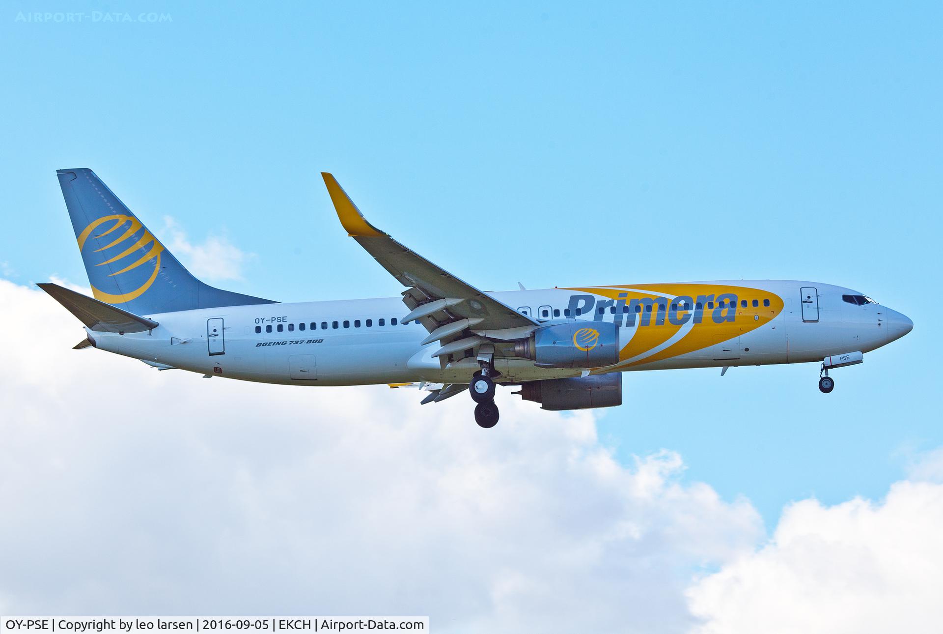 OY-PSE, 2000 Boeing 737-809 C/N 30664, Copenhagen 5.9.16