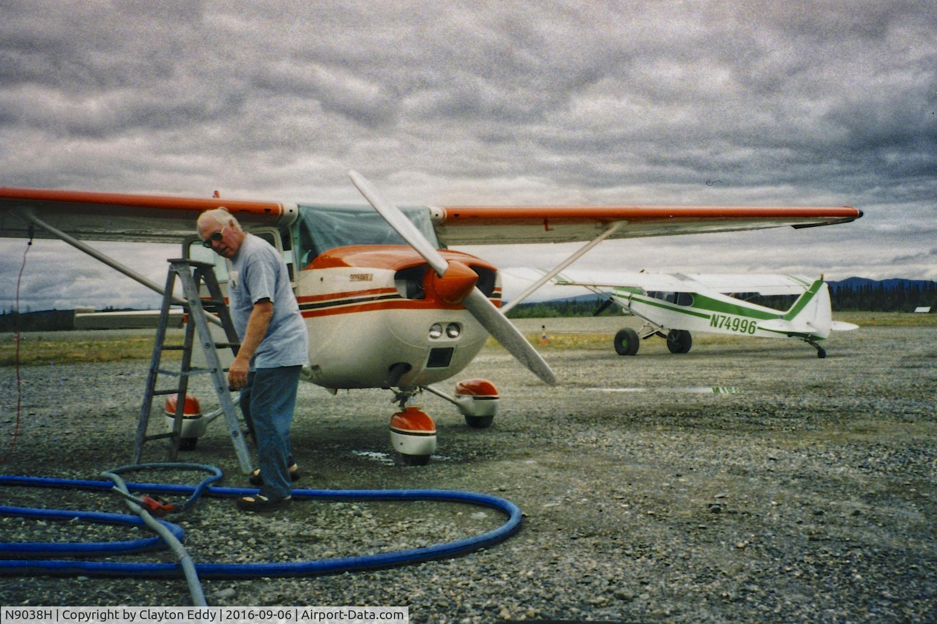 N9038H, 1975 Cessna 172M C/N 17265912, Battles Alaska 1998.