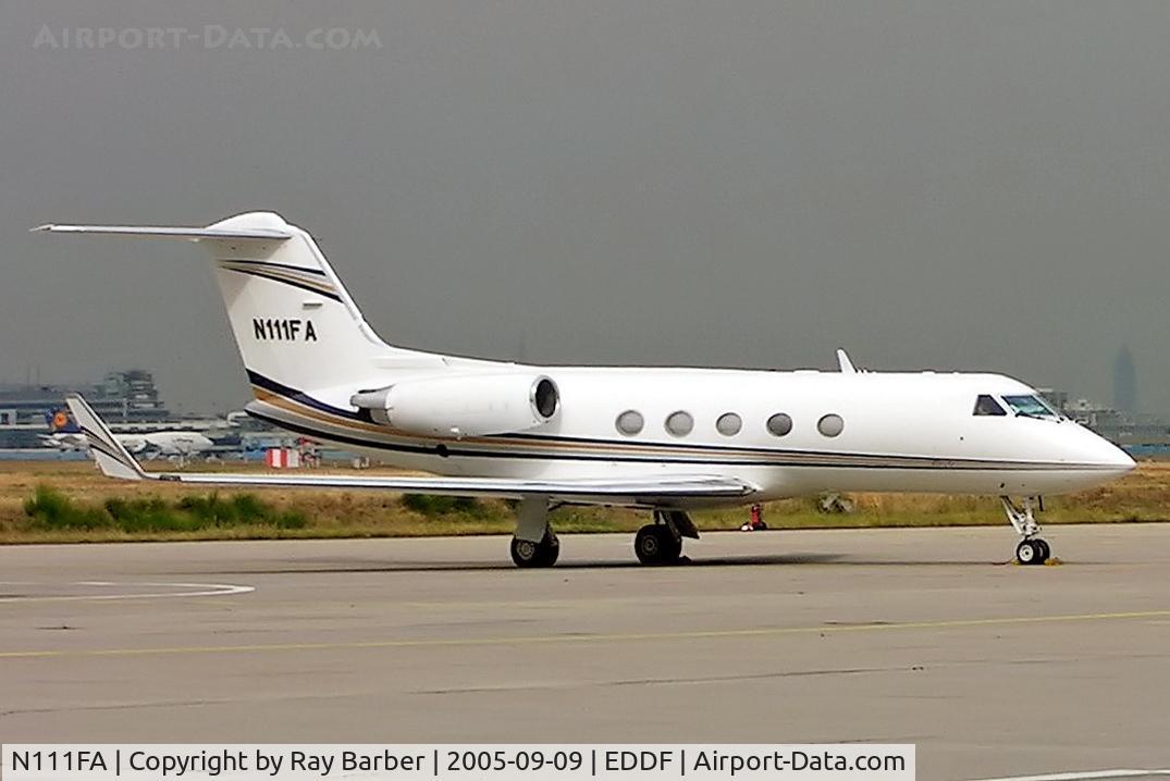 N111FA, 1980 Gulfstream American G-1159A Gulfstream III C/N 307, Gulfstream G3 [307] Frankfurt~D 09/09/2005