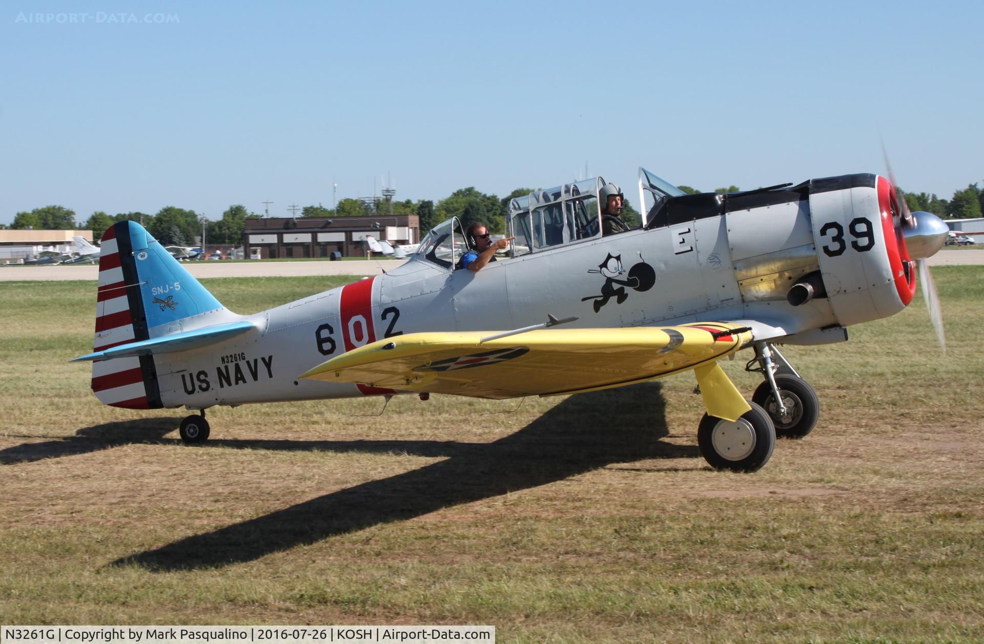 N3261G, 1946 North American SNJ-5 Texan Texan C/N 90612, North American SNJ-5