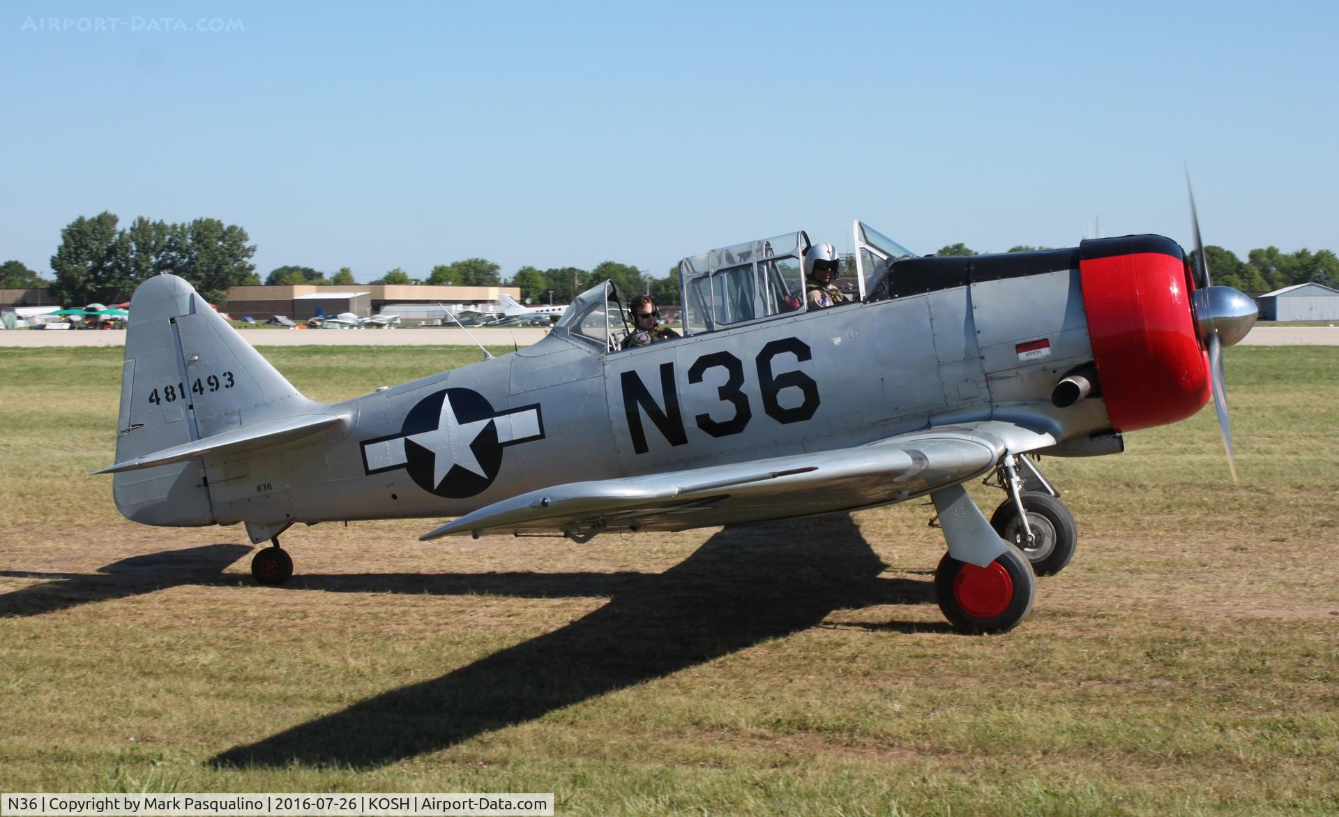 N36, 1944 North American AT-6F Texan C/N 121-42765, North American AT-6