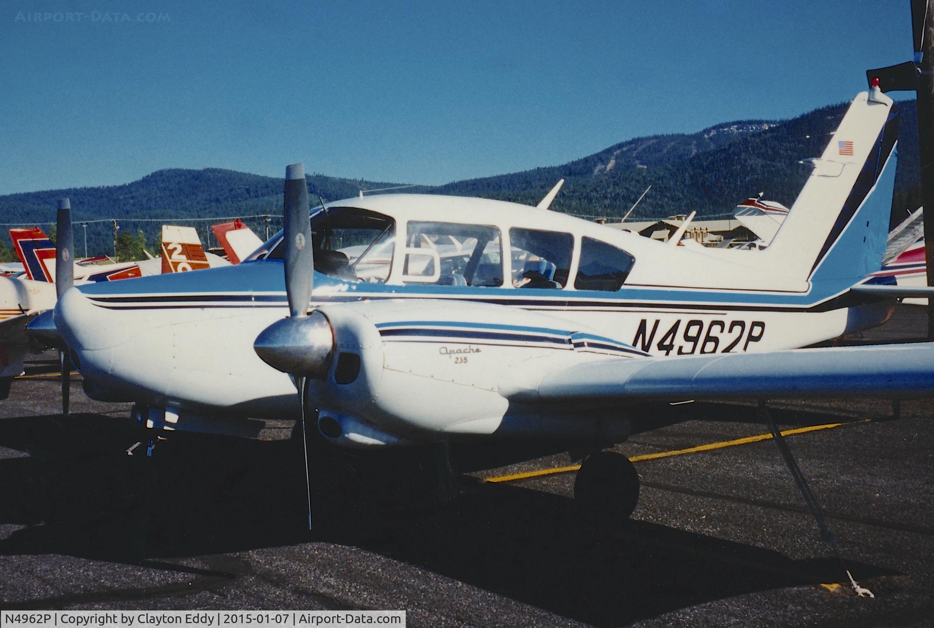 N4962P, 1963 Piper PA-23-235 Apache C/N 27-563, N4962P