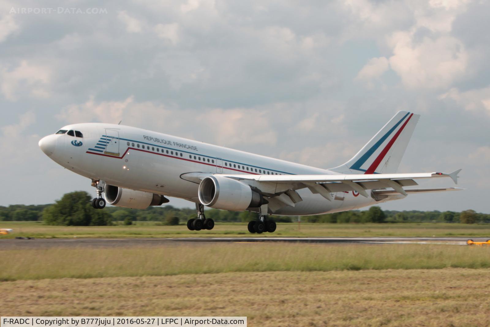 F-RADC, 1988 Airbus A310-304 C/N 418, at Creil