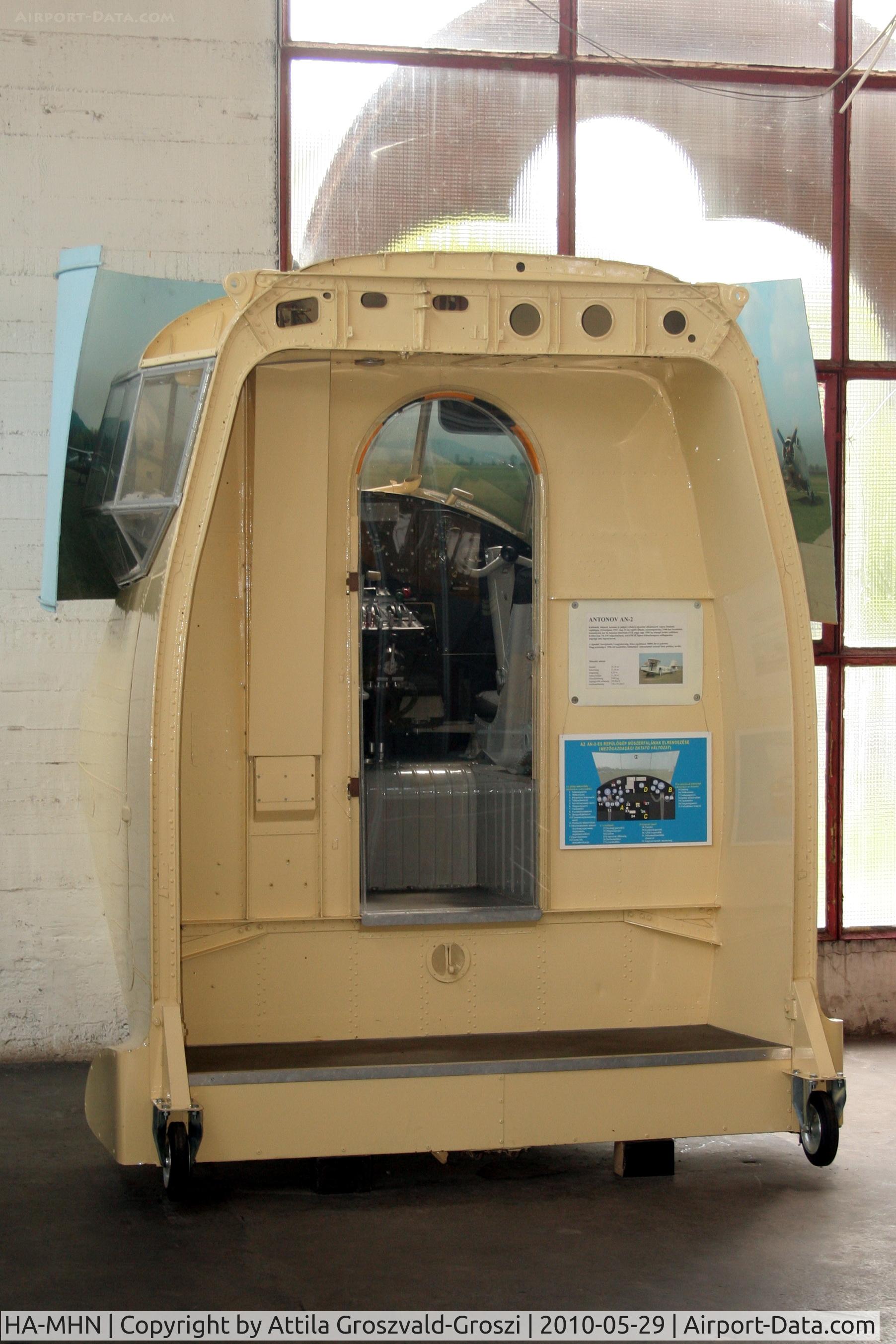 HA-MHN, 1971 PZL-Mielec An-2R C/N 1G126-02, Budapest Traffic Museum