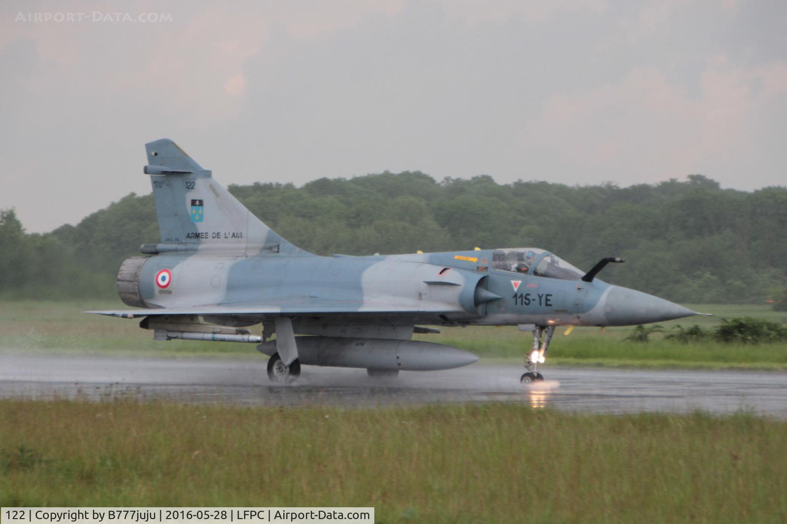 122, Dassault Mirage 2000C C/N 405, at Creil