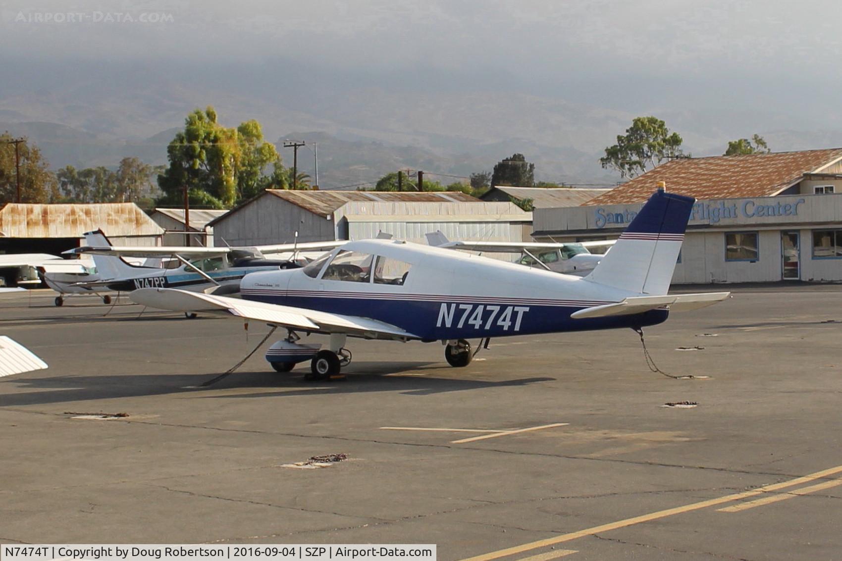 N7474T, 1967 Piper PA-28-140 Cherokee C/N 28-23432, 1967 Piper PA-28-140 CHEROKEE, Lycoming O-320