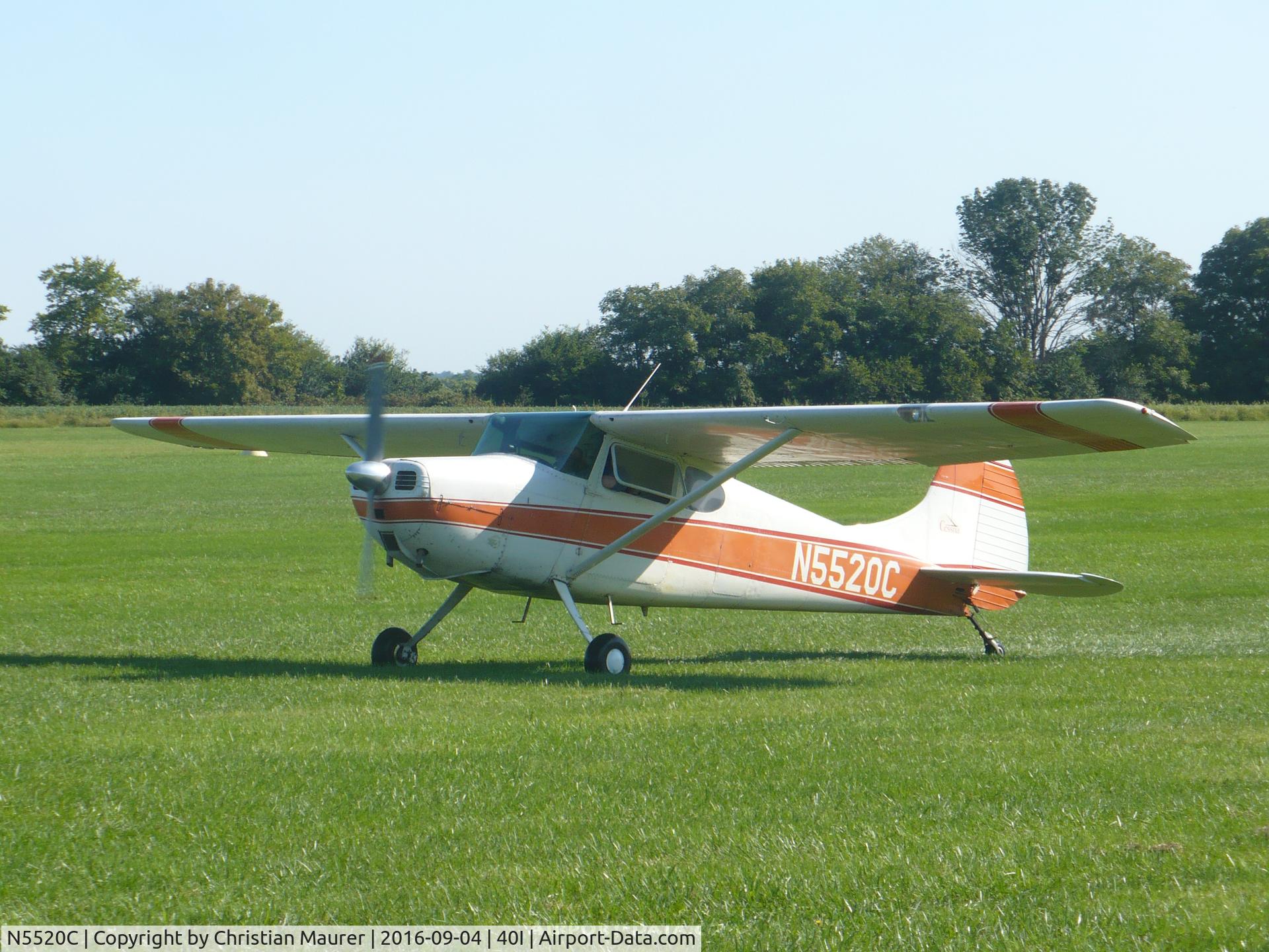 N5520C, 1950 Cessna 170A C/N 19567, Cessna 170A