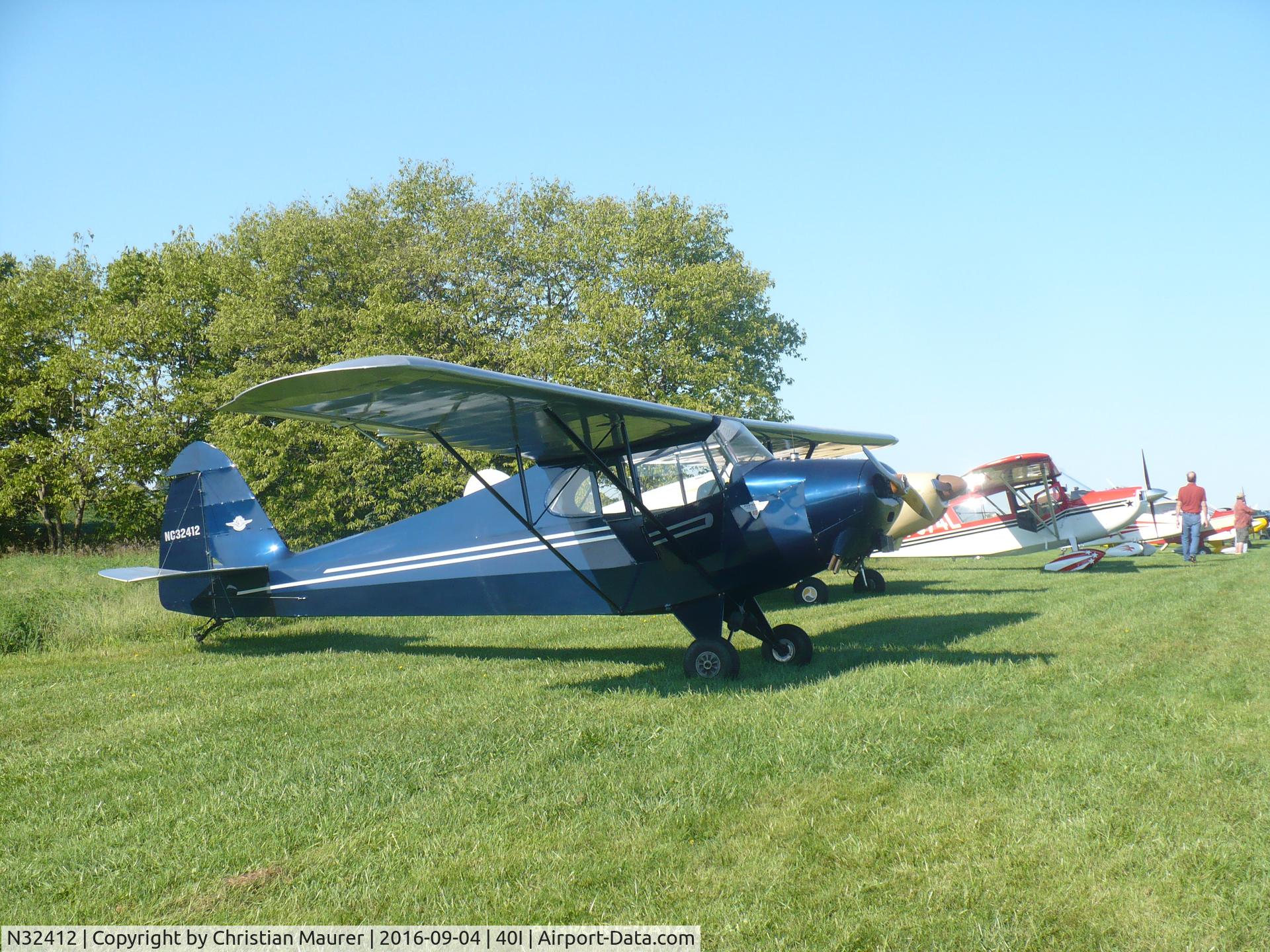 N32412, 1940 Porterfield LP-65 C/N 842, Porterfield LP-65