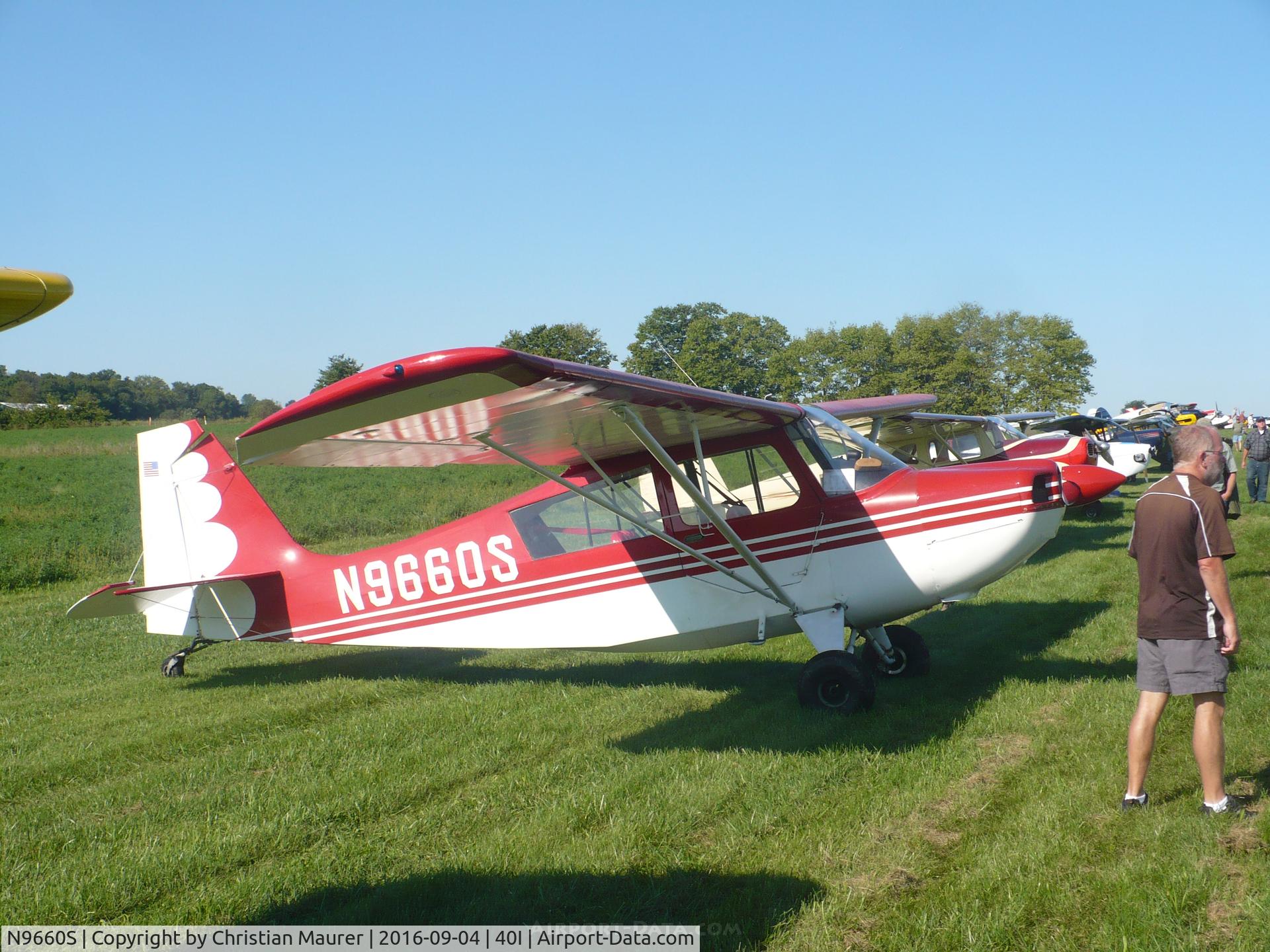 N9660S, 1966 Champion 7ECA Citabria C/N 245, 7ECA