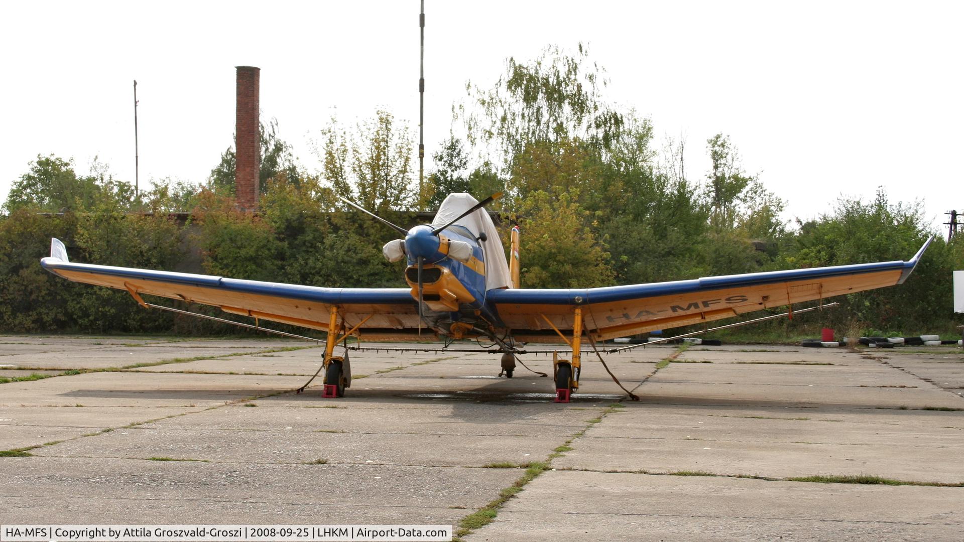 HA-MFS, 1985 Let Z-37T Agro-Turbo C/N 003, Kunmadaras Airport, Hungary